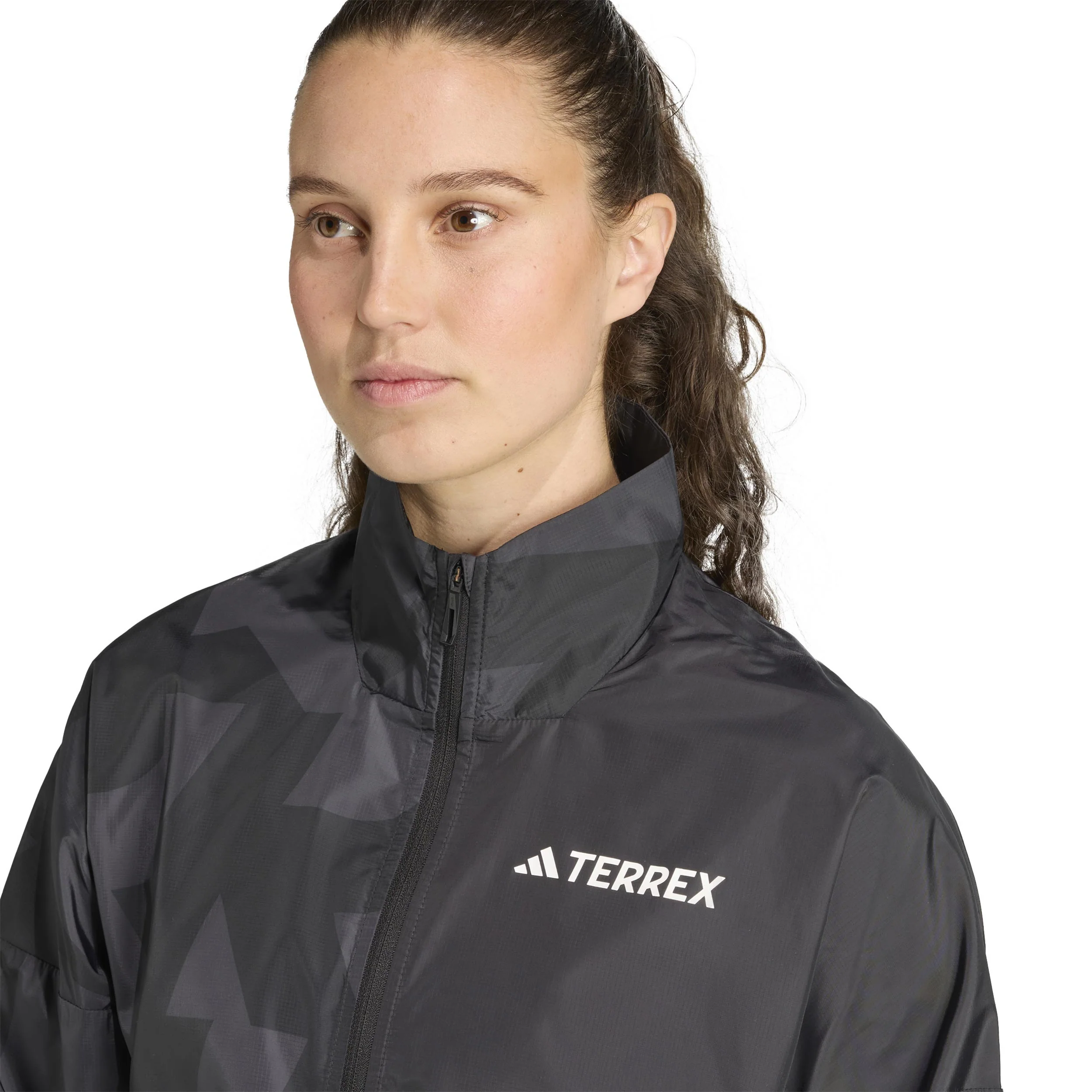 Terrex MT Wind Laufjacke Damen-Schwarz,Grau - Image 5