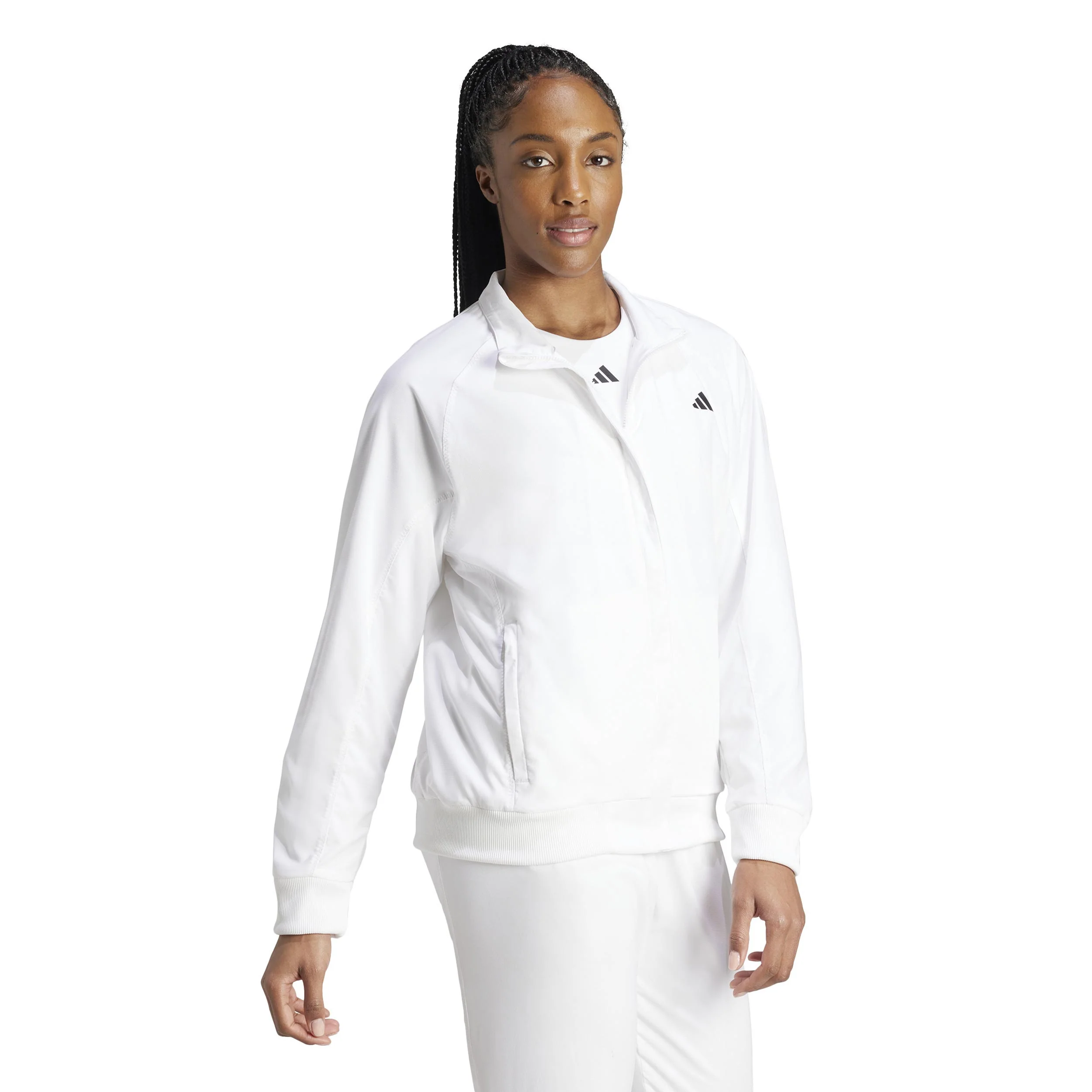Walk On Trainingsjacke Damen-Weiß - Image 4