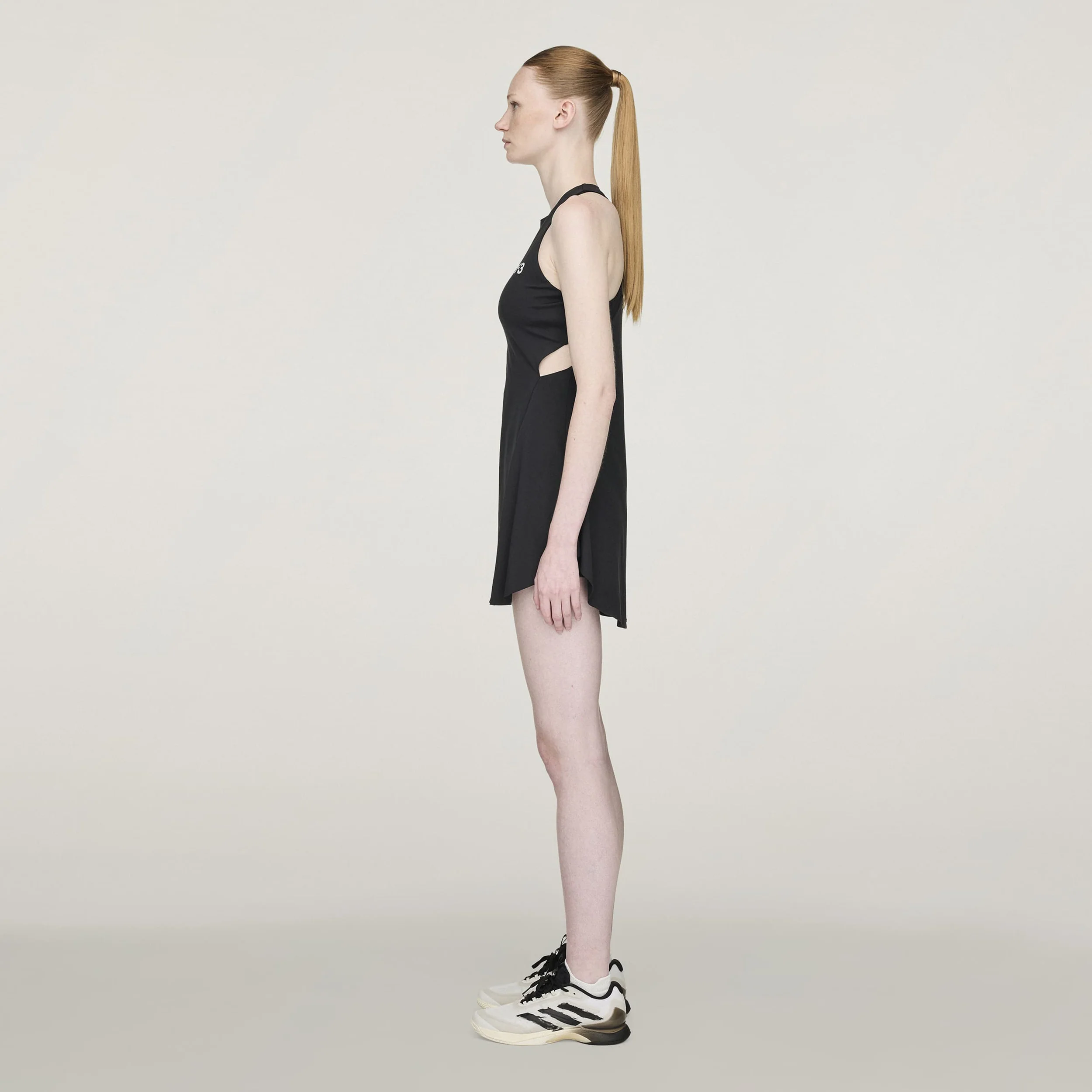 Y-3 Wow Kleid Damen-Schwarz - Image 4