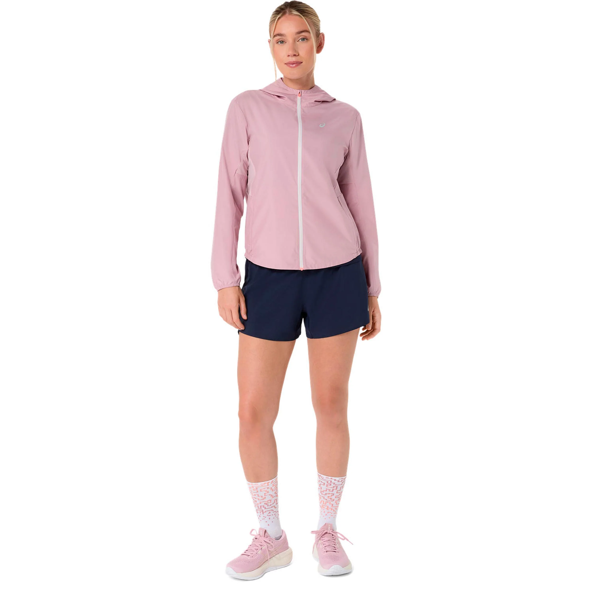 Core Laufjacke Damen-rosa - Image 2