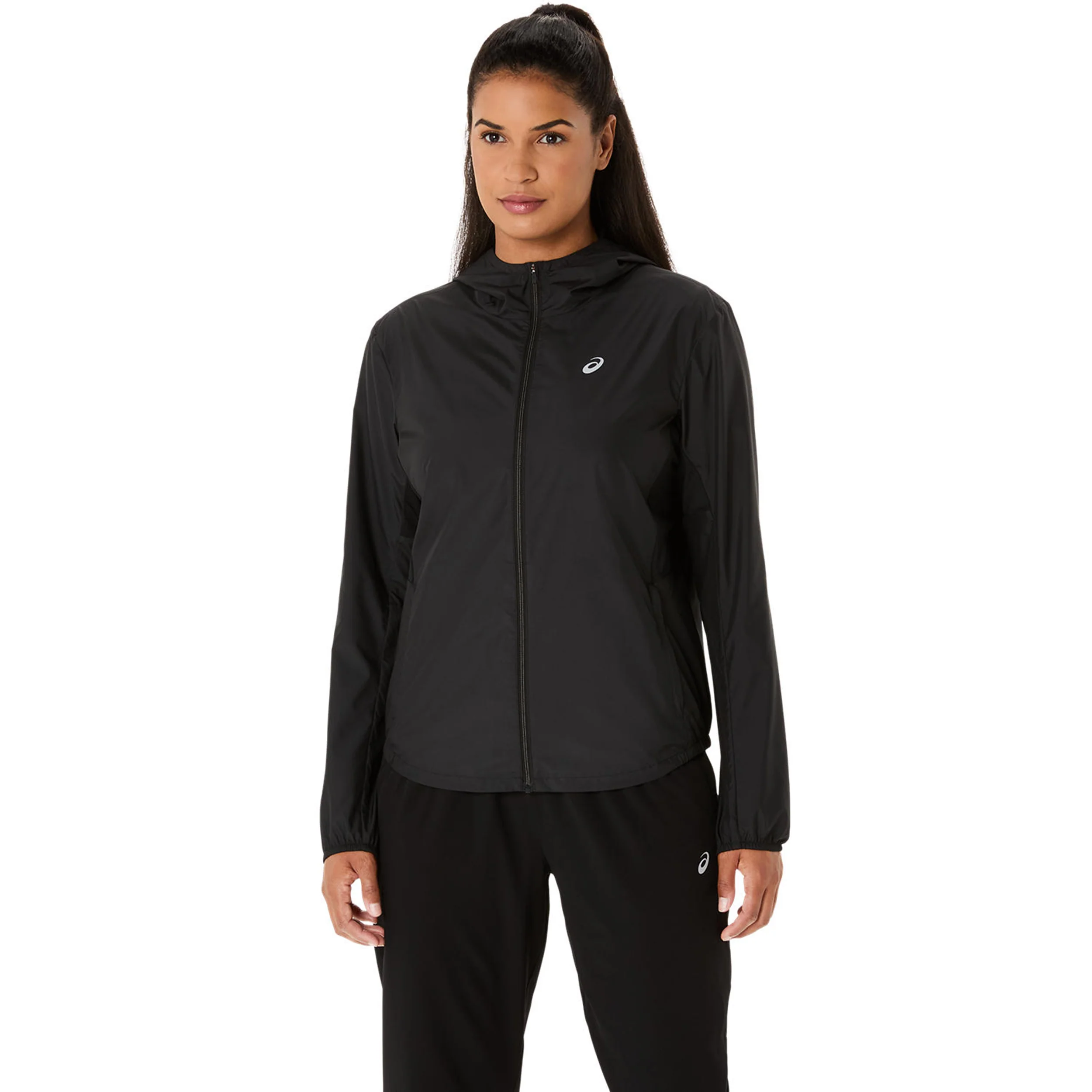 Core Laufjacke Damen-schwarz - Image 5