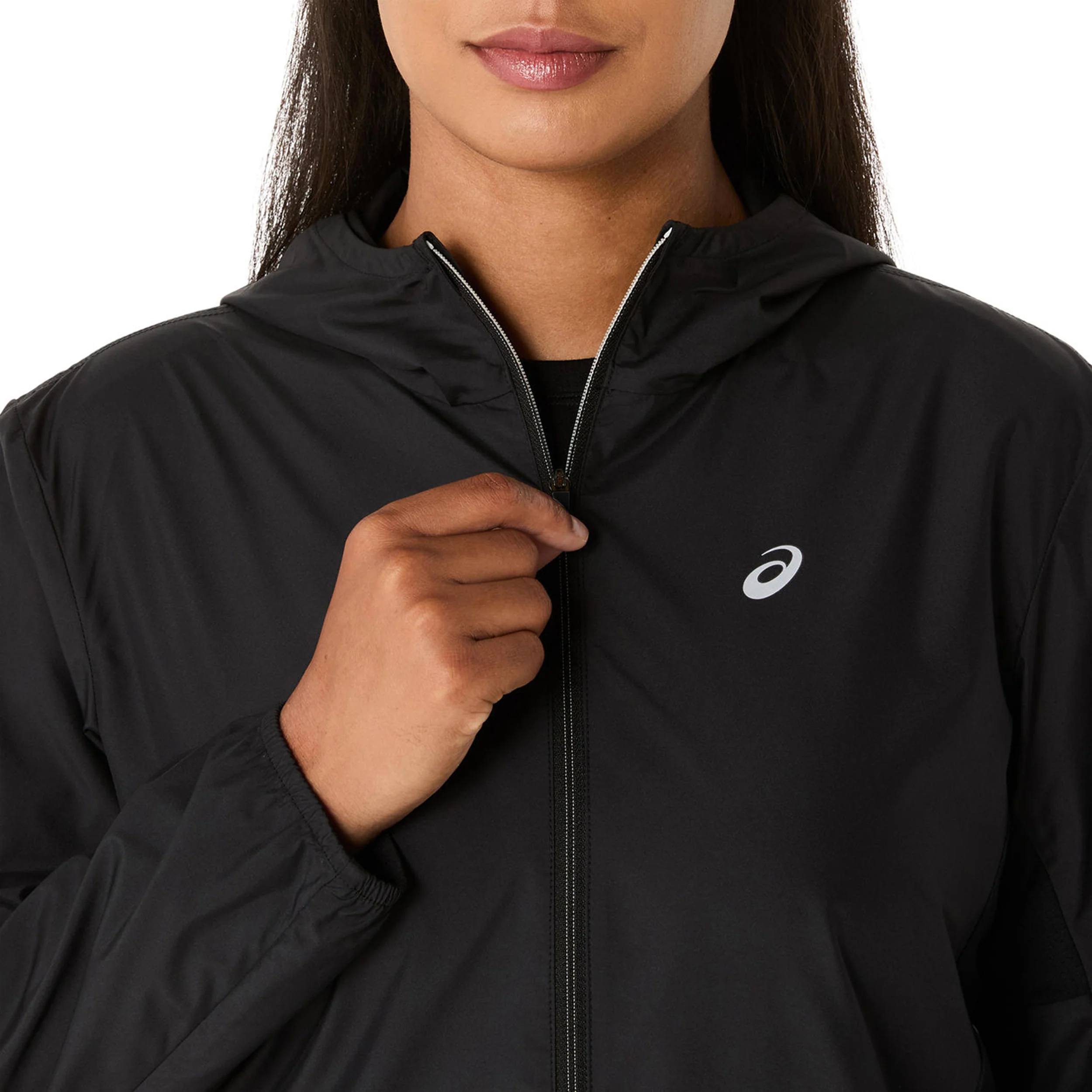 Core Laufjacke Damen-schwarz - Image 8