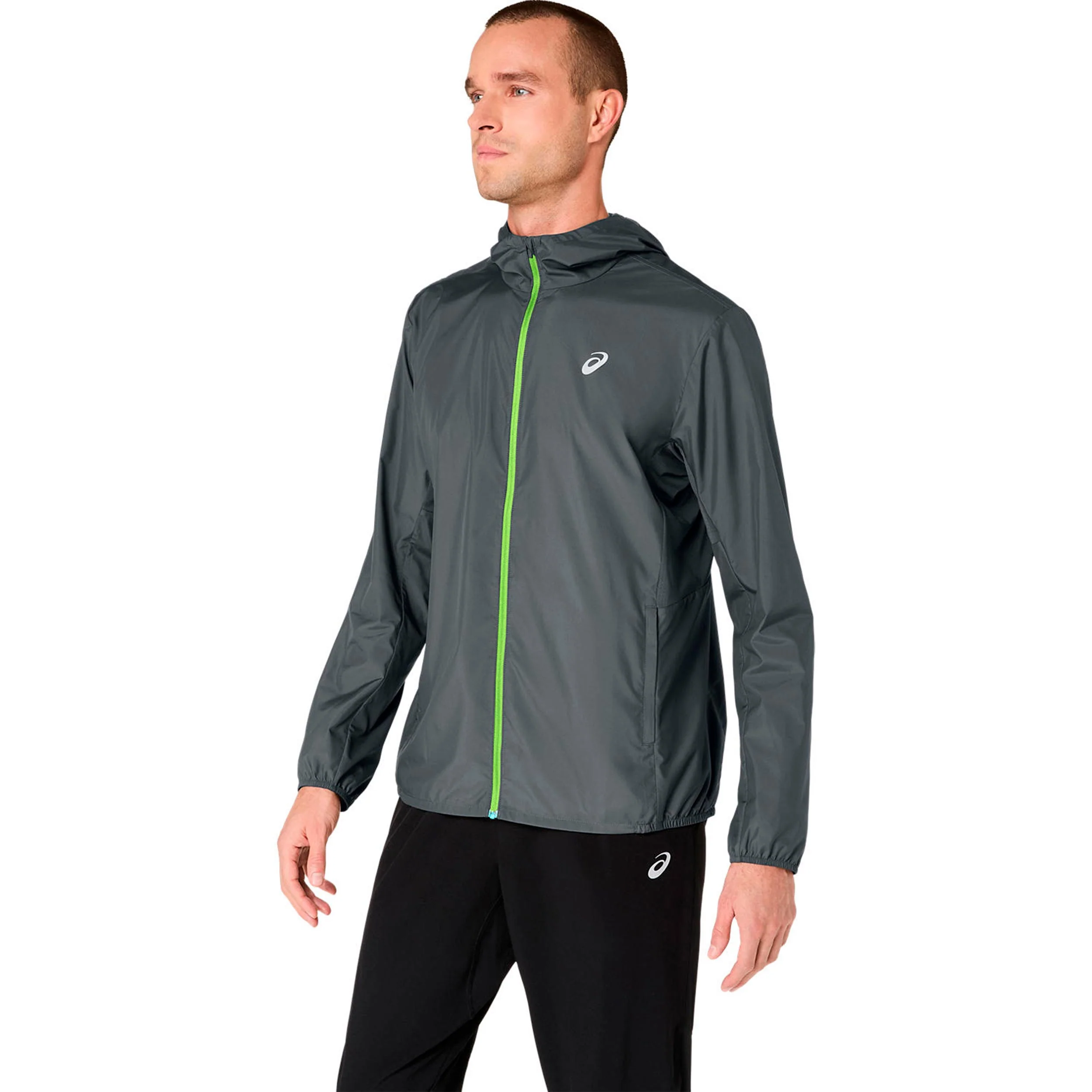 Core Laufjacke Herren-grau - Image 2