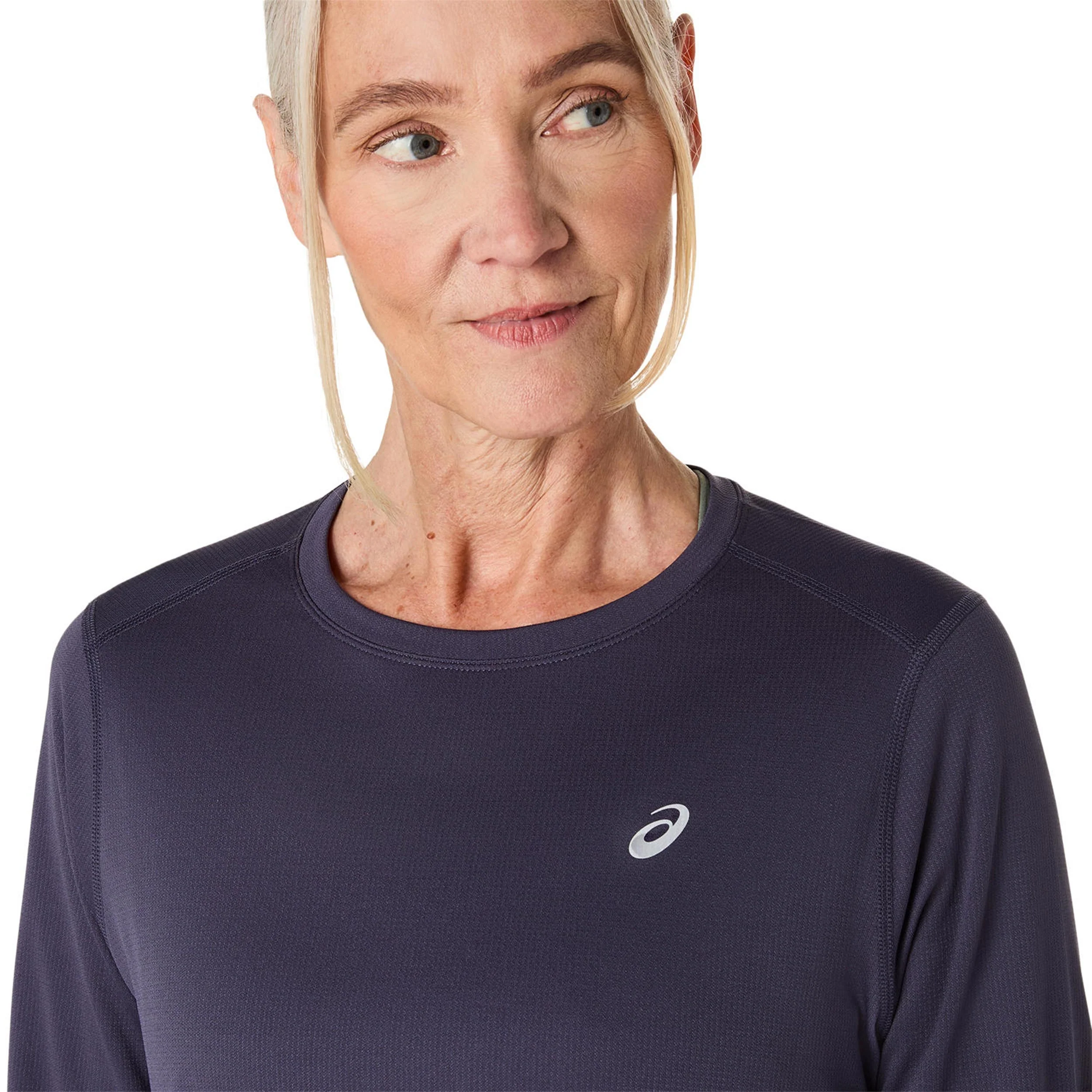 Core Laufshirt Damen-blaugrau - Image 4