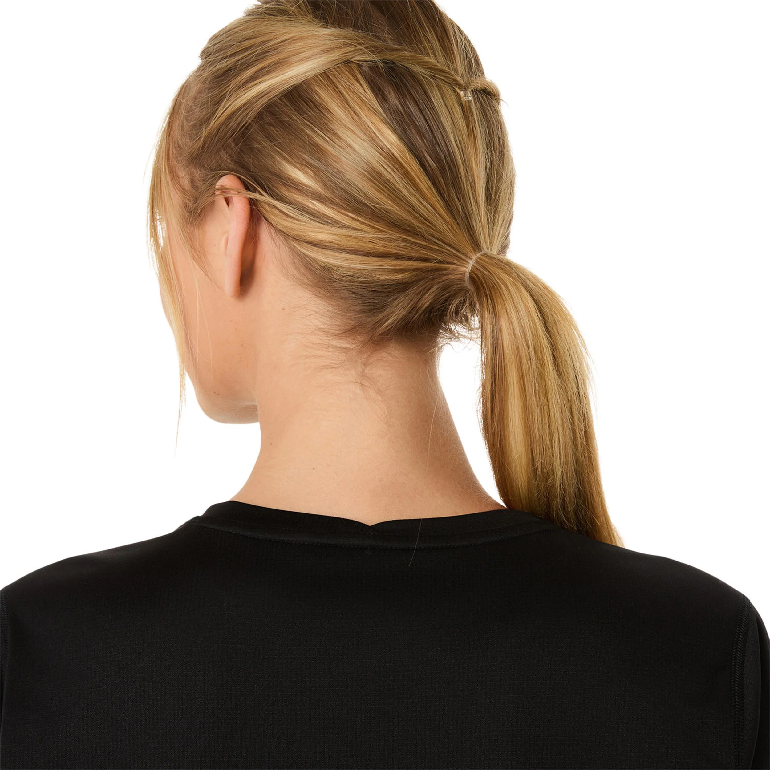 Core Laufshirt Damen-schwarz - Image 8