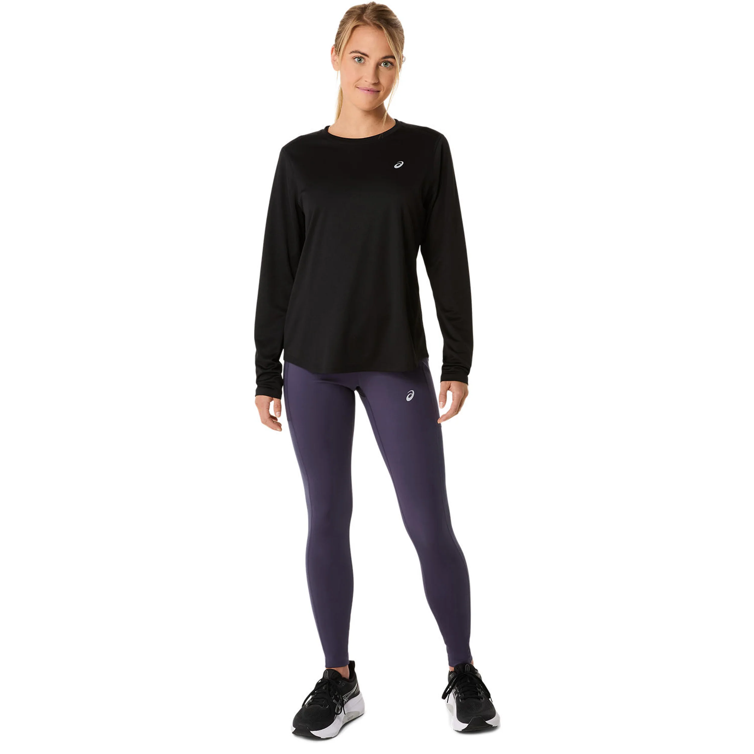 Core Laufshirt Damen-schwarz - Image 9