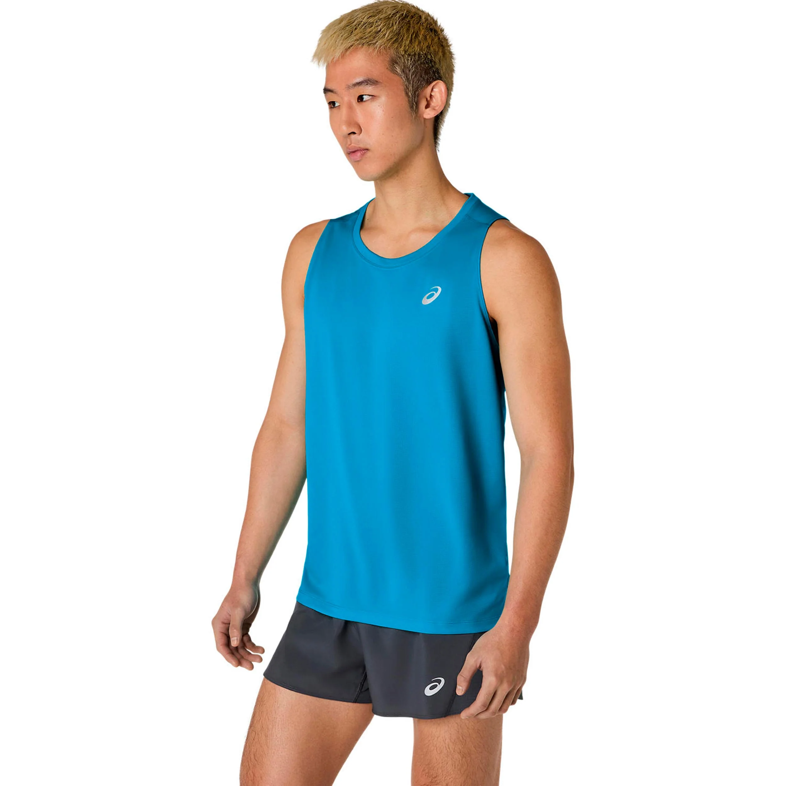 Core Laufshirt Herren-blau - Image 3
