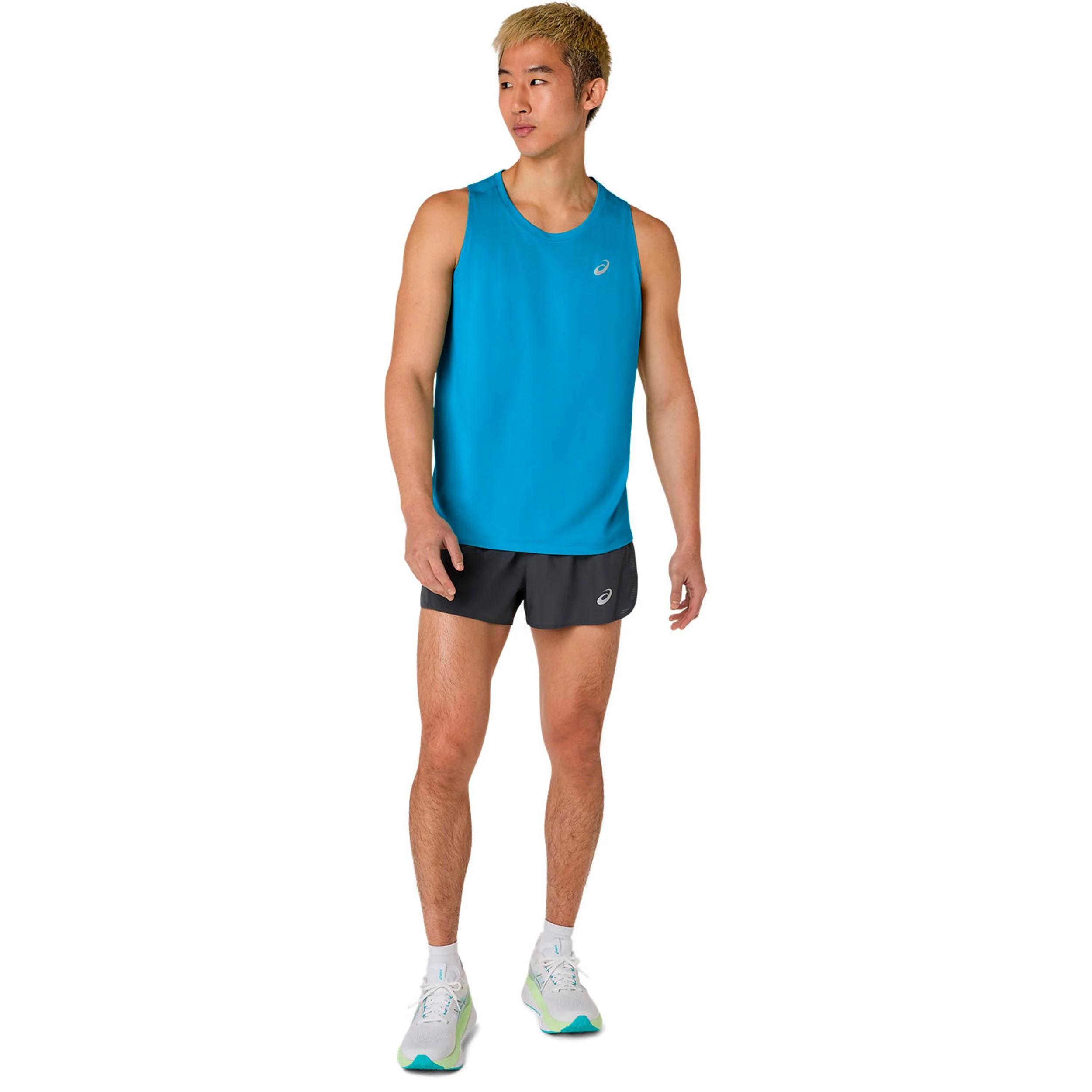 Core Laufshirt Herren-blau - Image 5