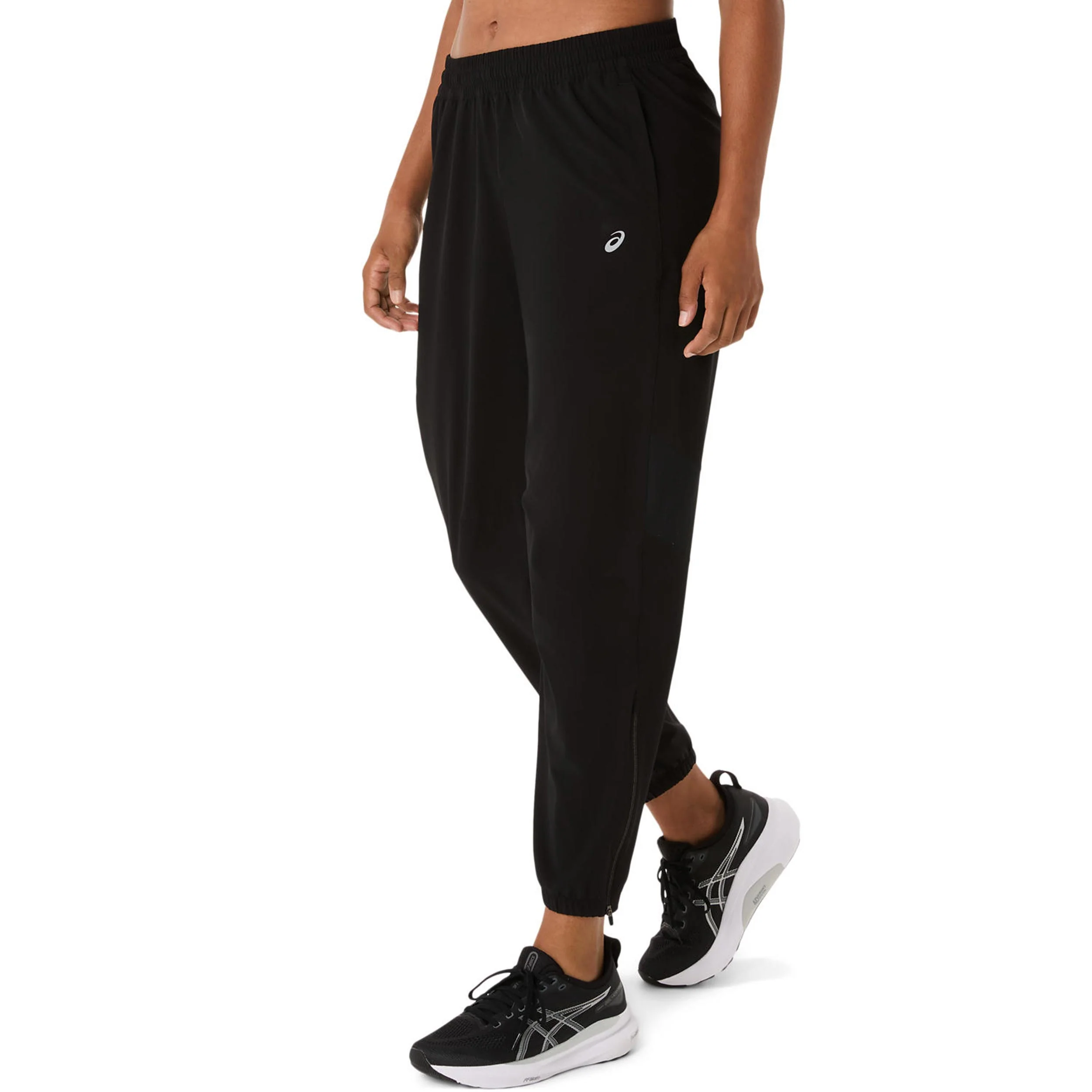 Core Woven Laufhose Damen-Schwarz - Image 3