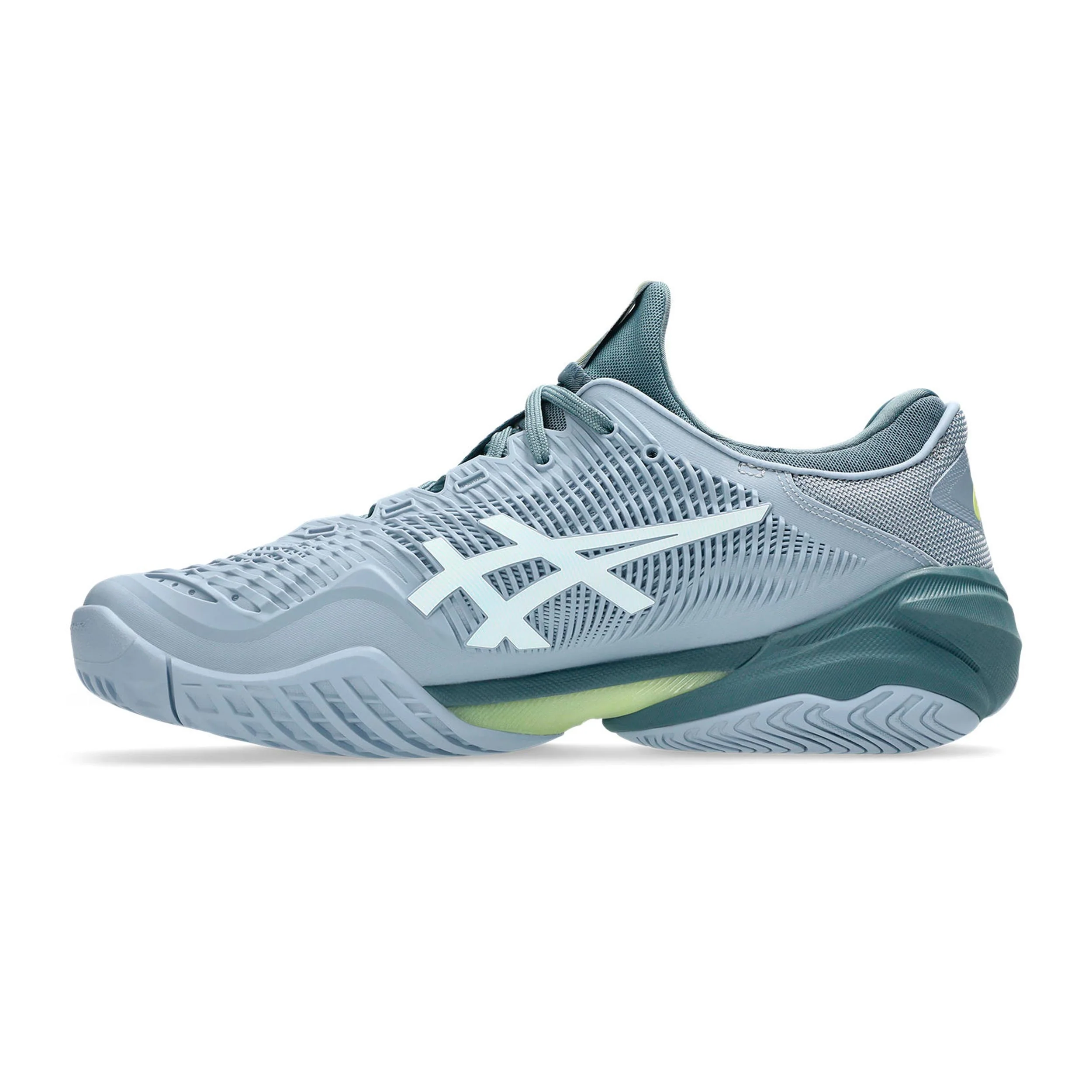 Court FF 3 Allcourtschuh Herren - blaugrau, weiß - Image 2