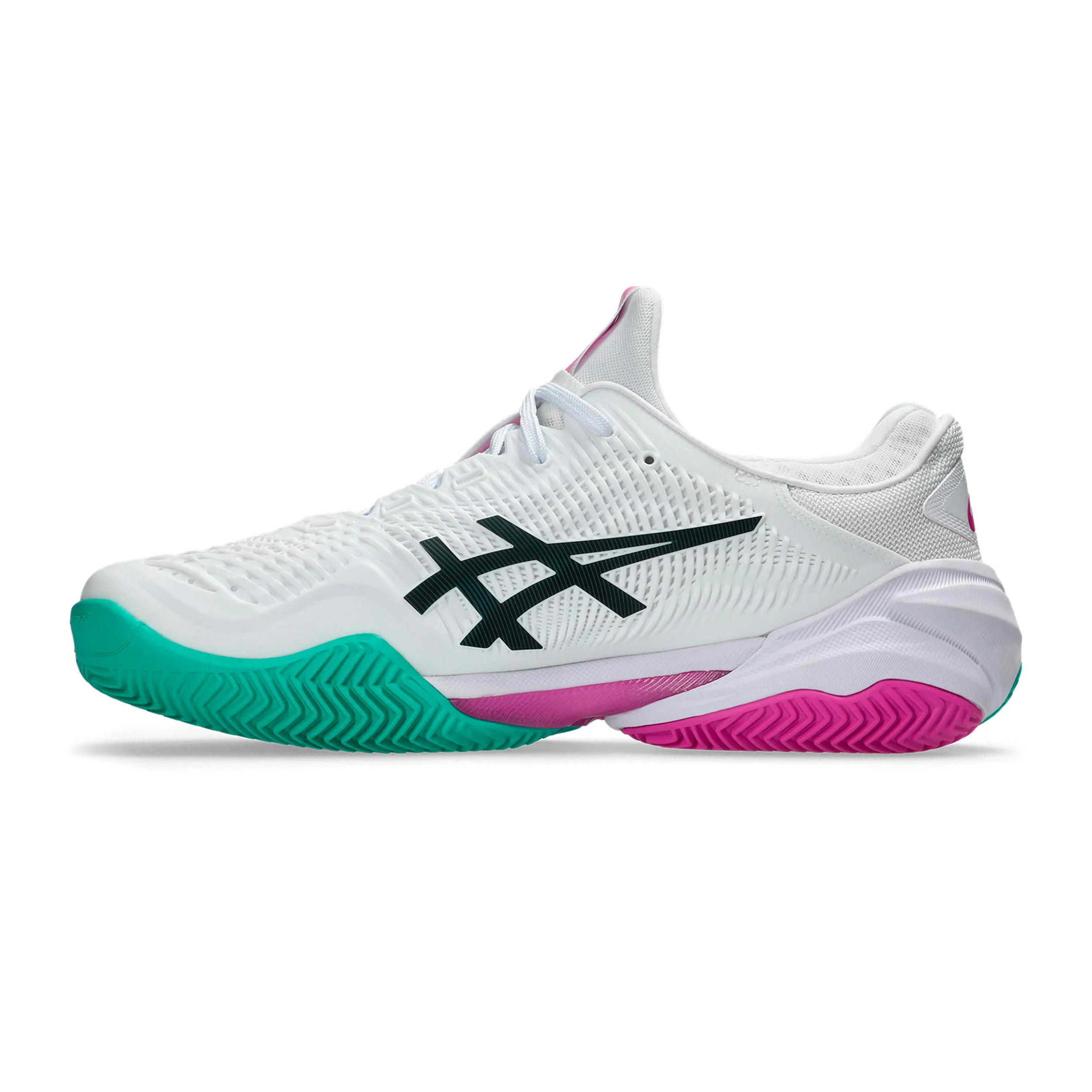 Court Ff 3 Clay Sandplatzschuh Herren - weiß, pink - Image 2