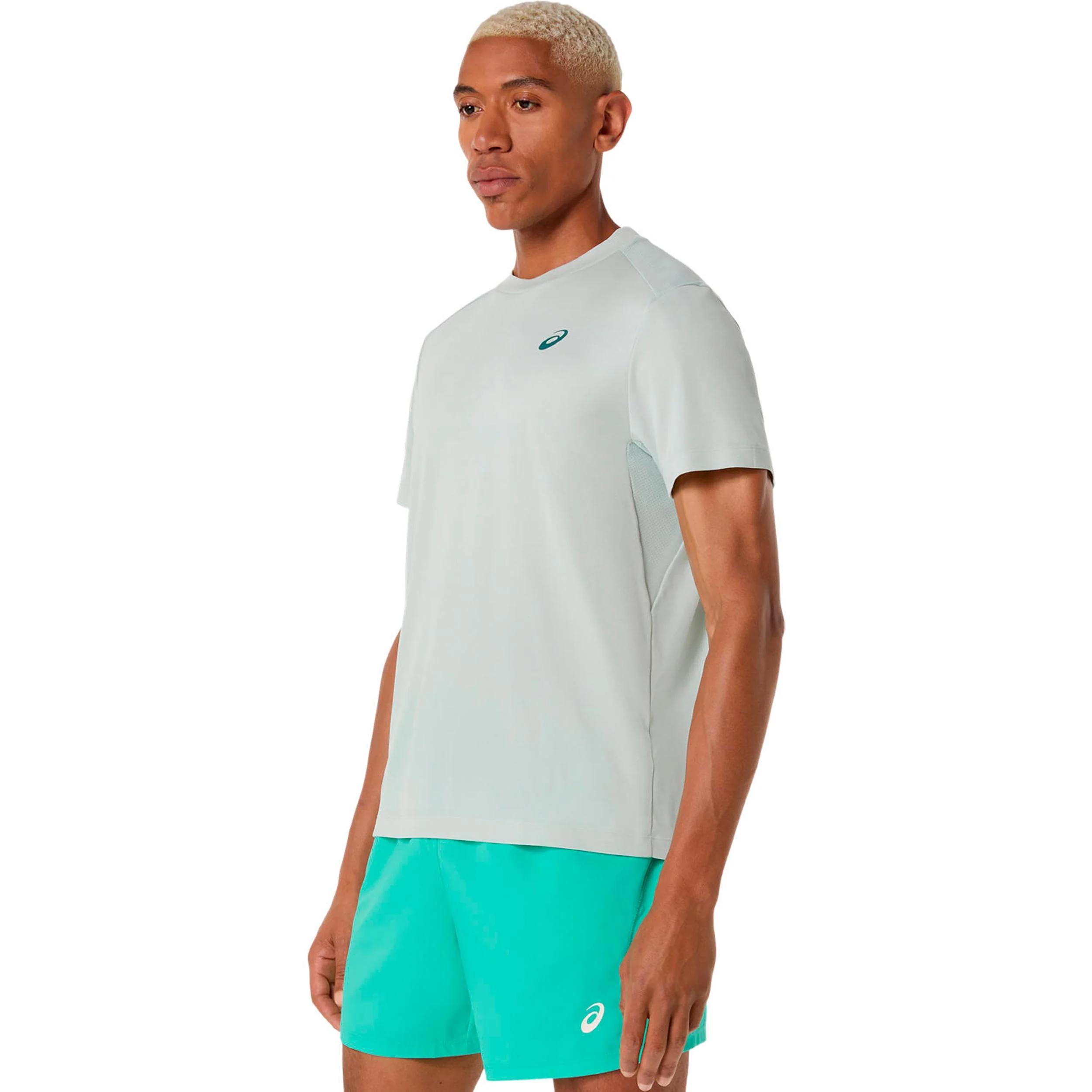 Court T-Shirt Herren-grau