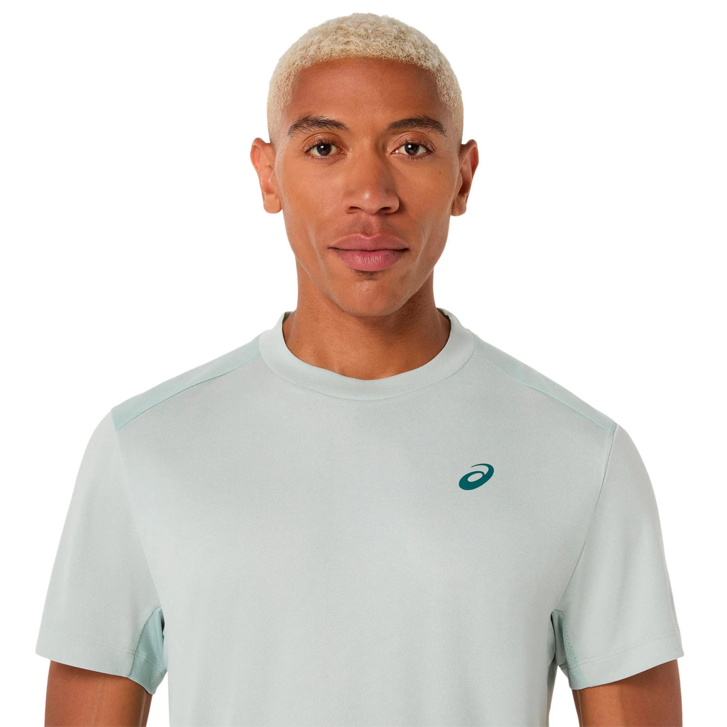 Court T-Shirt Herren-grau - Image 4