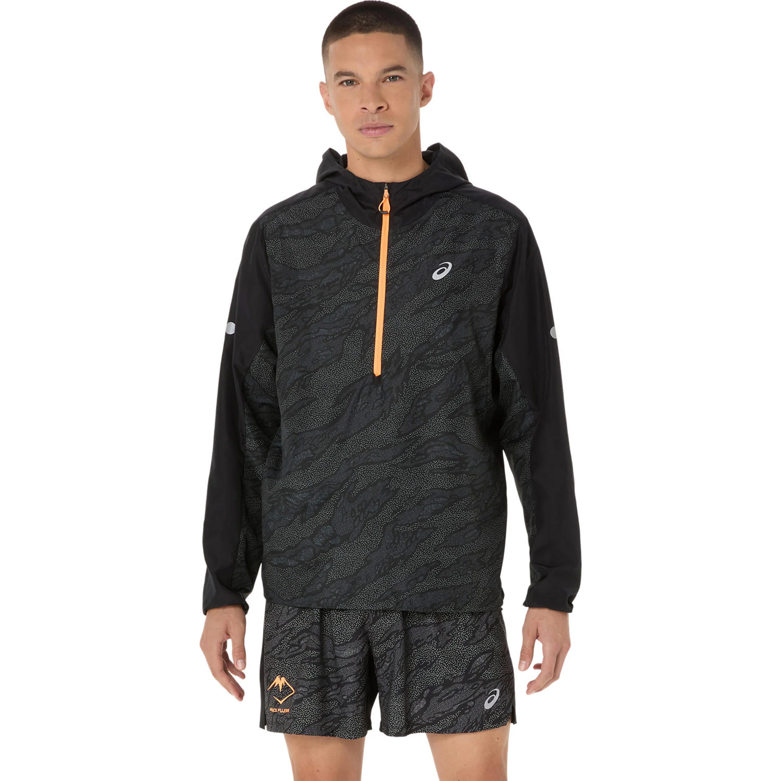 Fujitrail Packable Laufjacke Herren-Schwarz