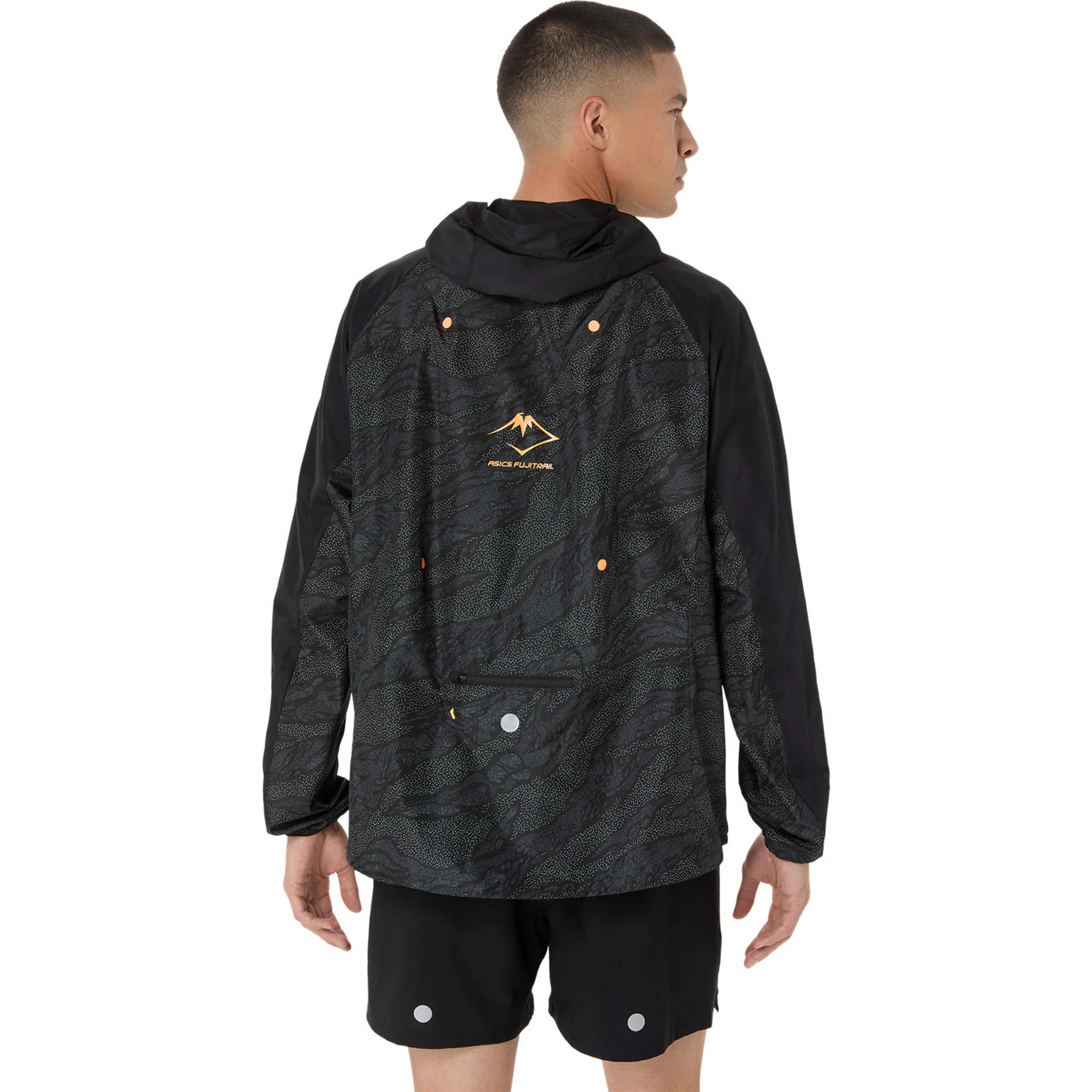 Fujitrail Packable Laufjacke Herren-Schwarz - Image 2