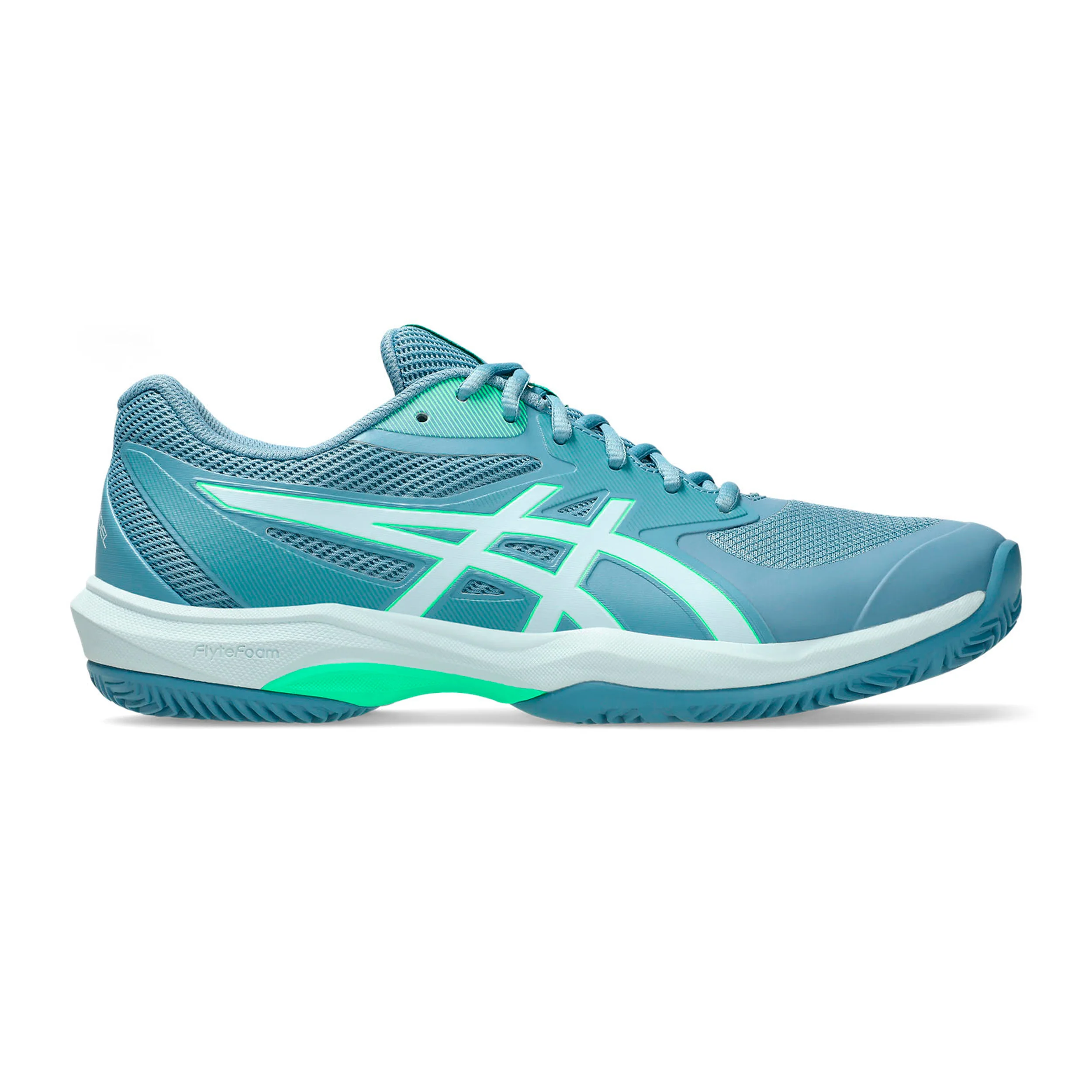 Game FF Padelschuh Herren - blaugrau, neongrün