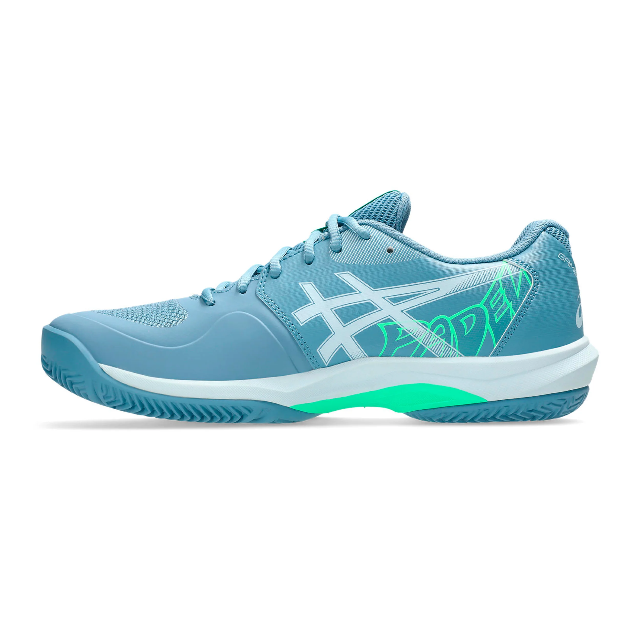 Game FF Padelschuh Herren - blaugrau, neongrün - Image 2