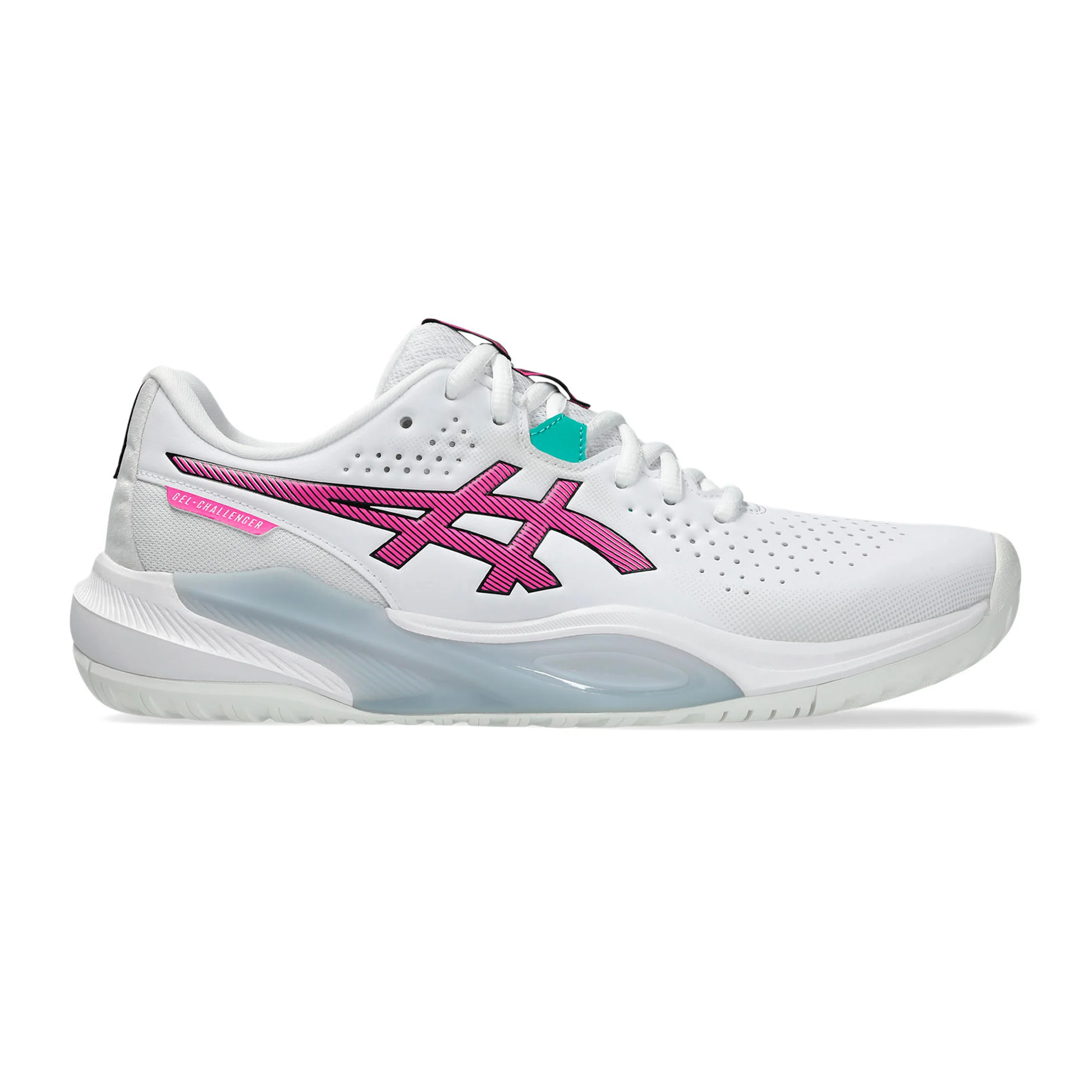 Gel-Challenger 15 Allcourtschuh Herren - weiß, pink
