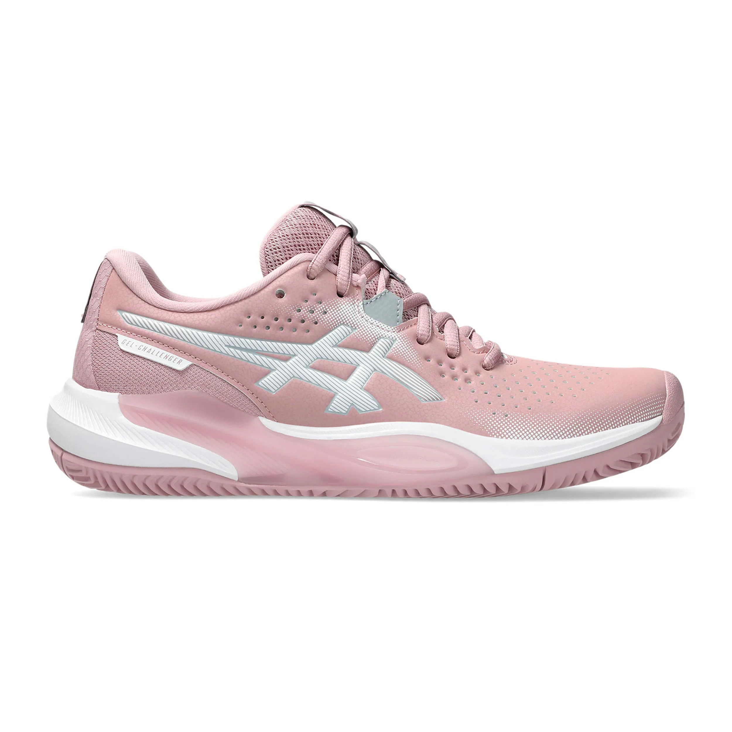 Gel-Challenger 15 Clay Sandplatzschuh Damen - rosa, hellgrau