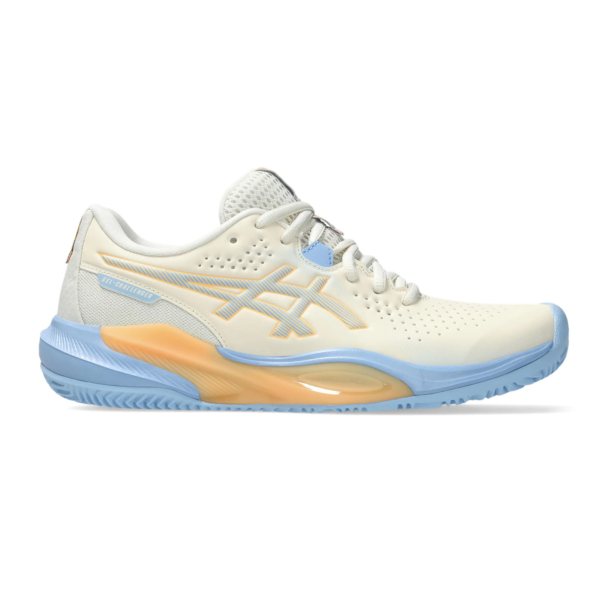 Gel-Challenger 15 Padelschuh Damen - creme, blaugrau