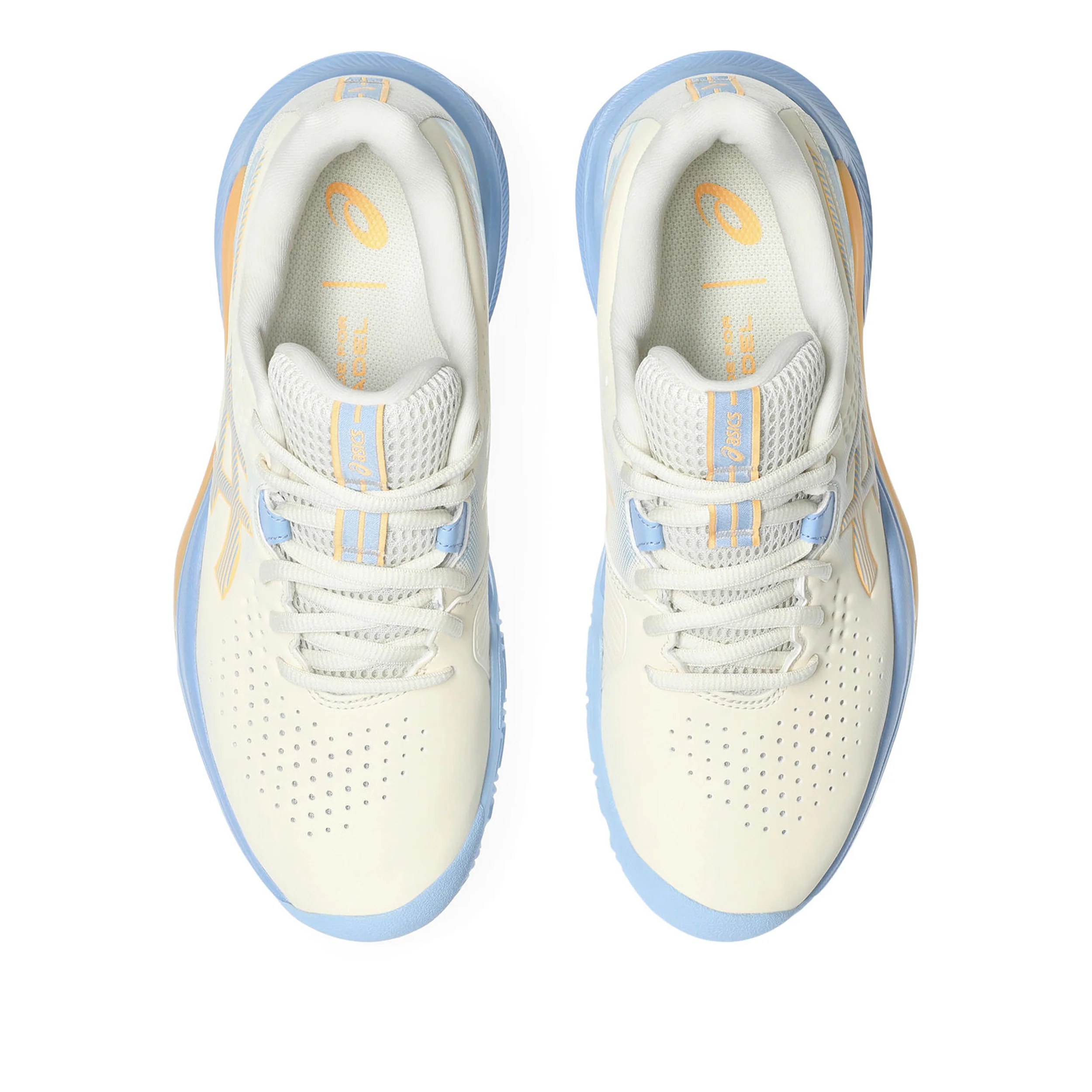 Gel-Challenger 15 Padelschuh Damen - creme, blaugrau - Image 3