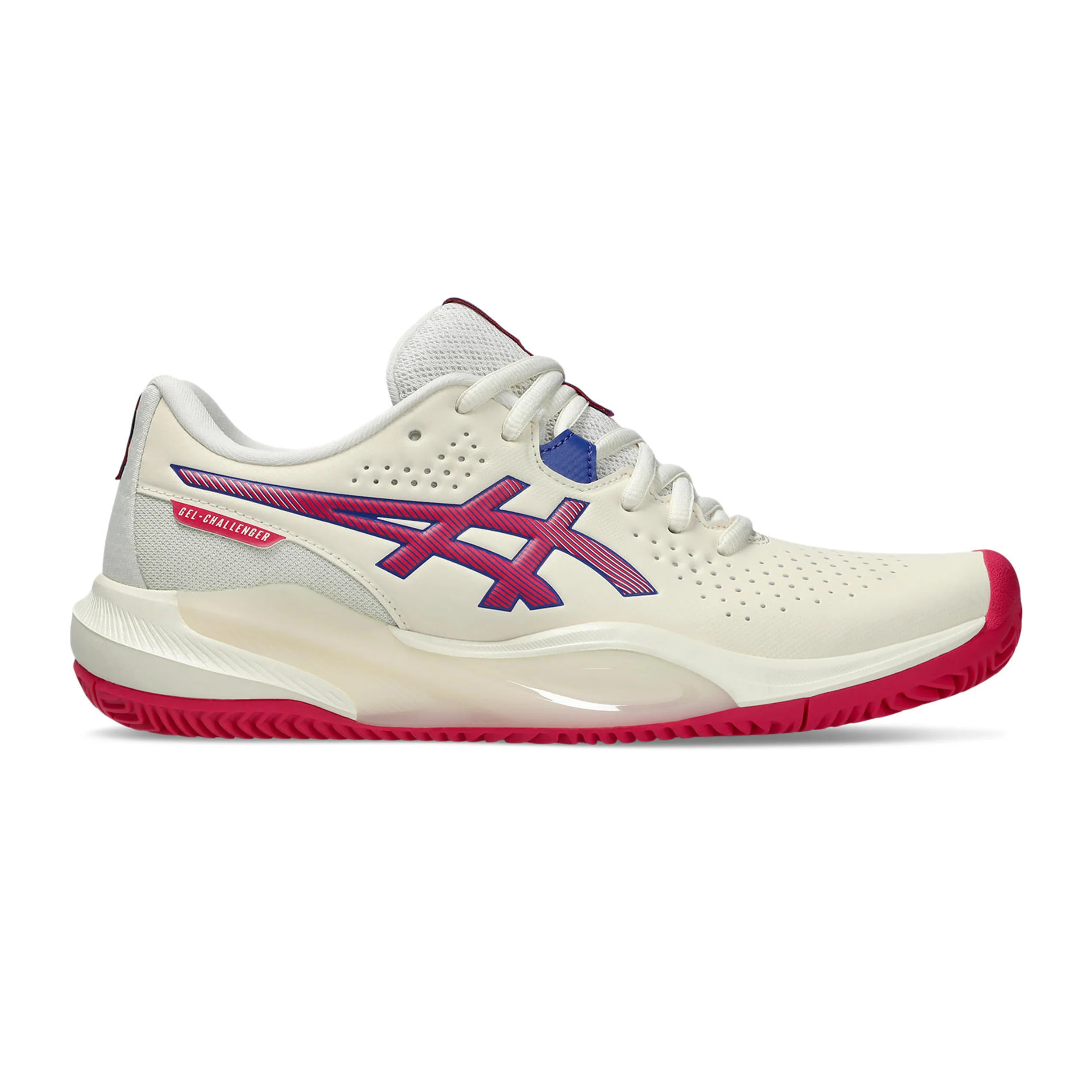Gel-Challenger 15 Sandplatzschuh Damen-Creme,Berry