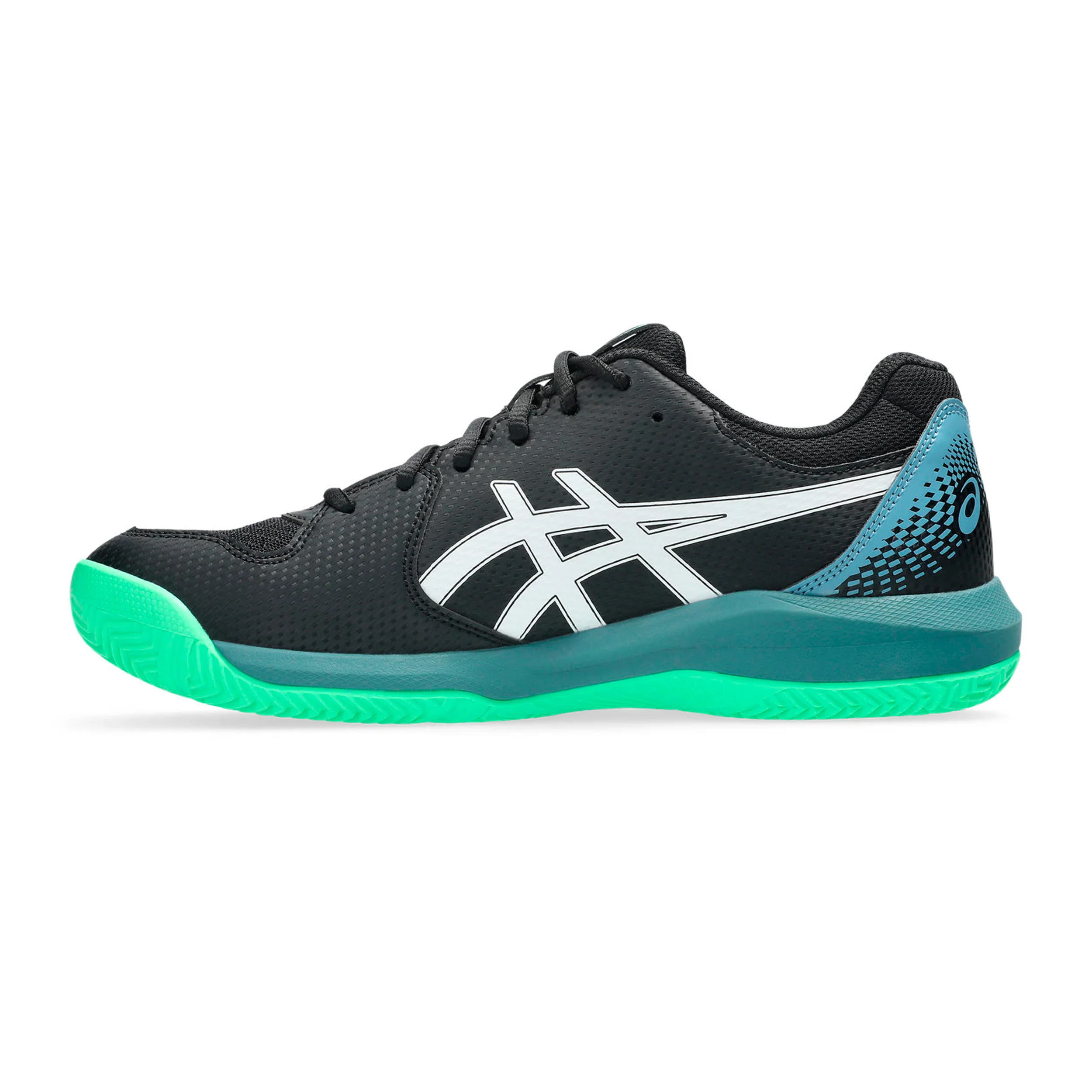 GEL-DEDICATE 8 PADEL Padelschuh Herren-schwarz, blaugrau - Image 2