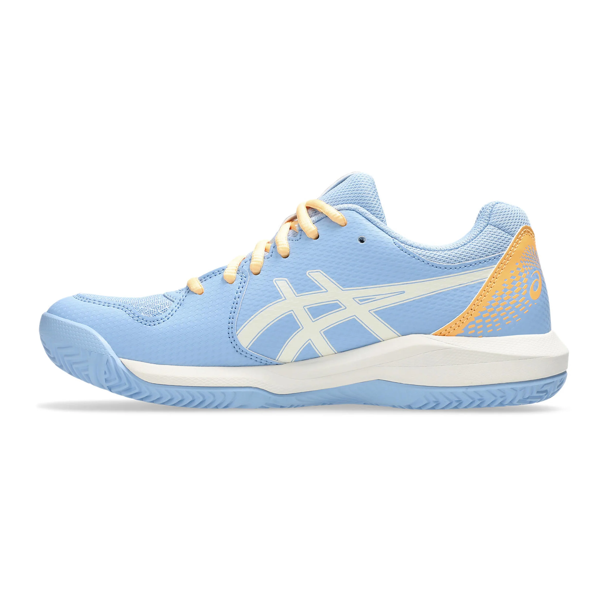 Gel-Dedicate 8 Padelschuh Damen-Blaugrau,Creme - Image 2