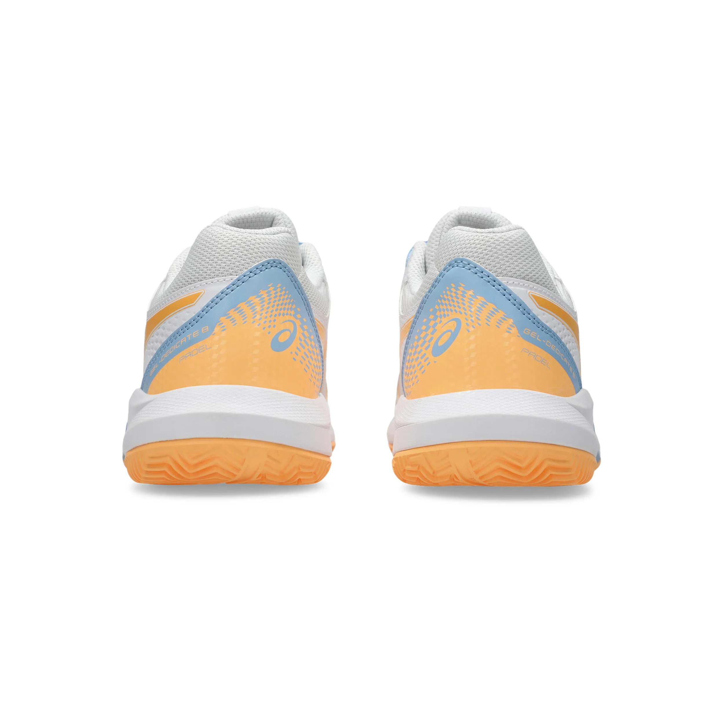 Gel-Dedicate 8 Padelschuh Damen-Weiß,Orange - Image 5