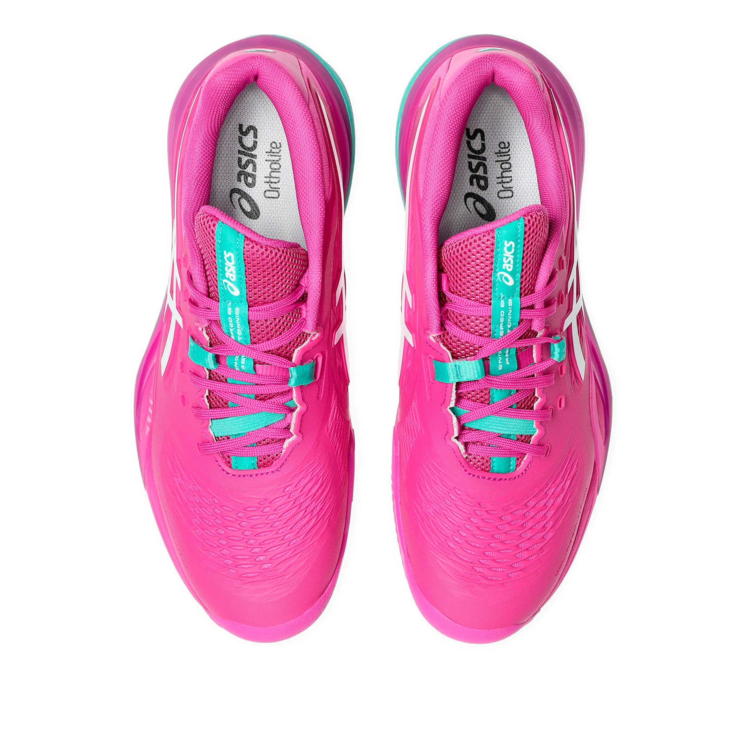 Gel-Resolution X Clay Sandplatzschuh Herren - pink, weiß - Image 3