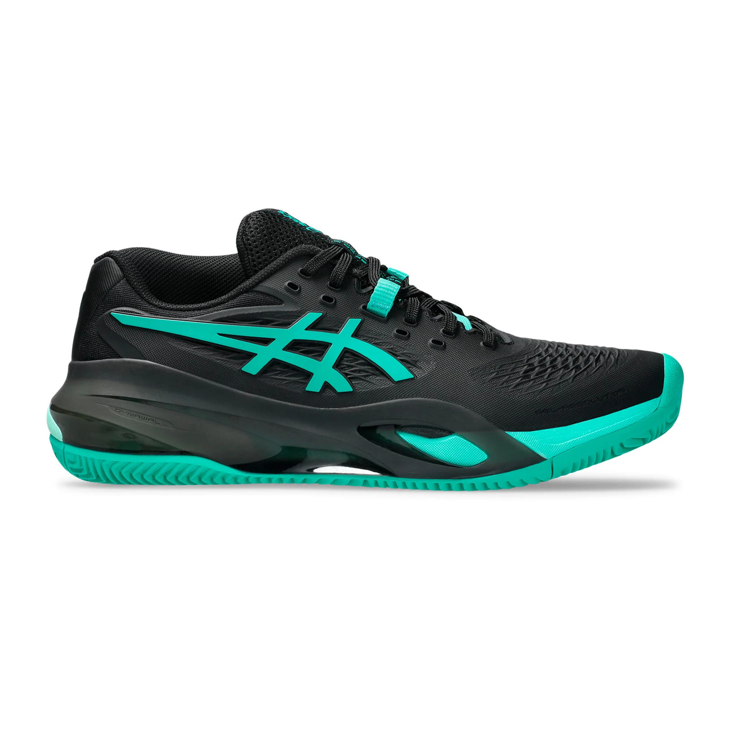 Gel-Resolution X Clay Sandplatzschuh Herren - schwarz, türkis