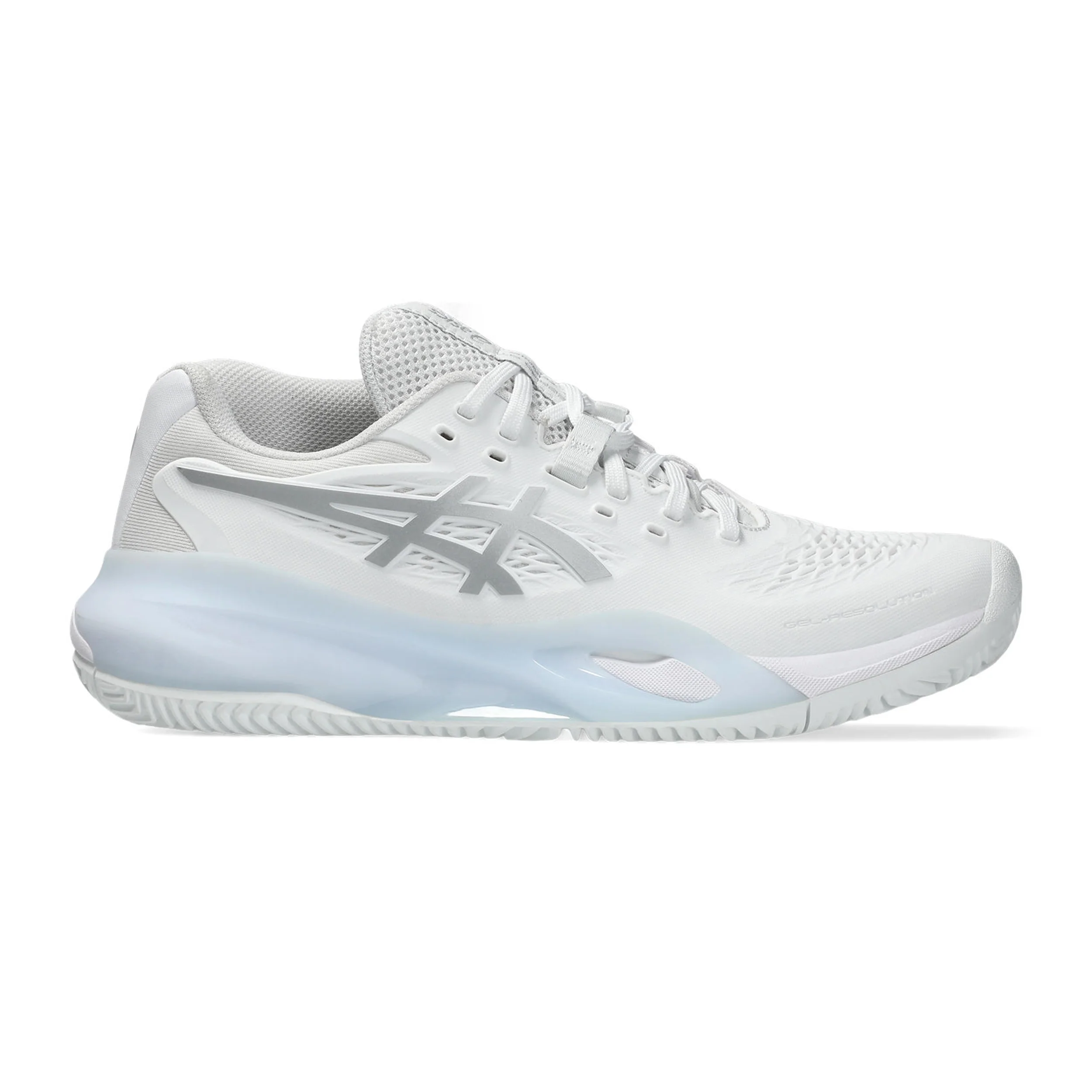 Gel-Resolution X Sandplatzschuh Damen-Weiß,Silber