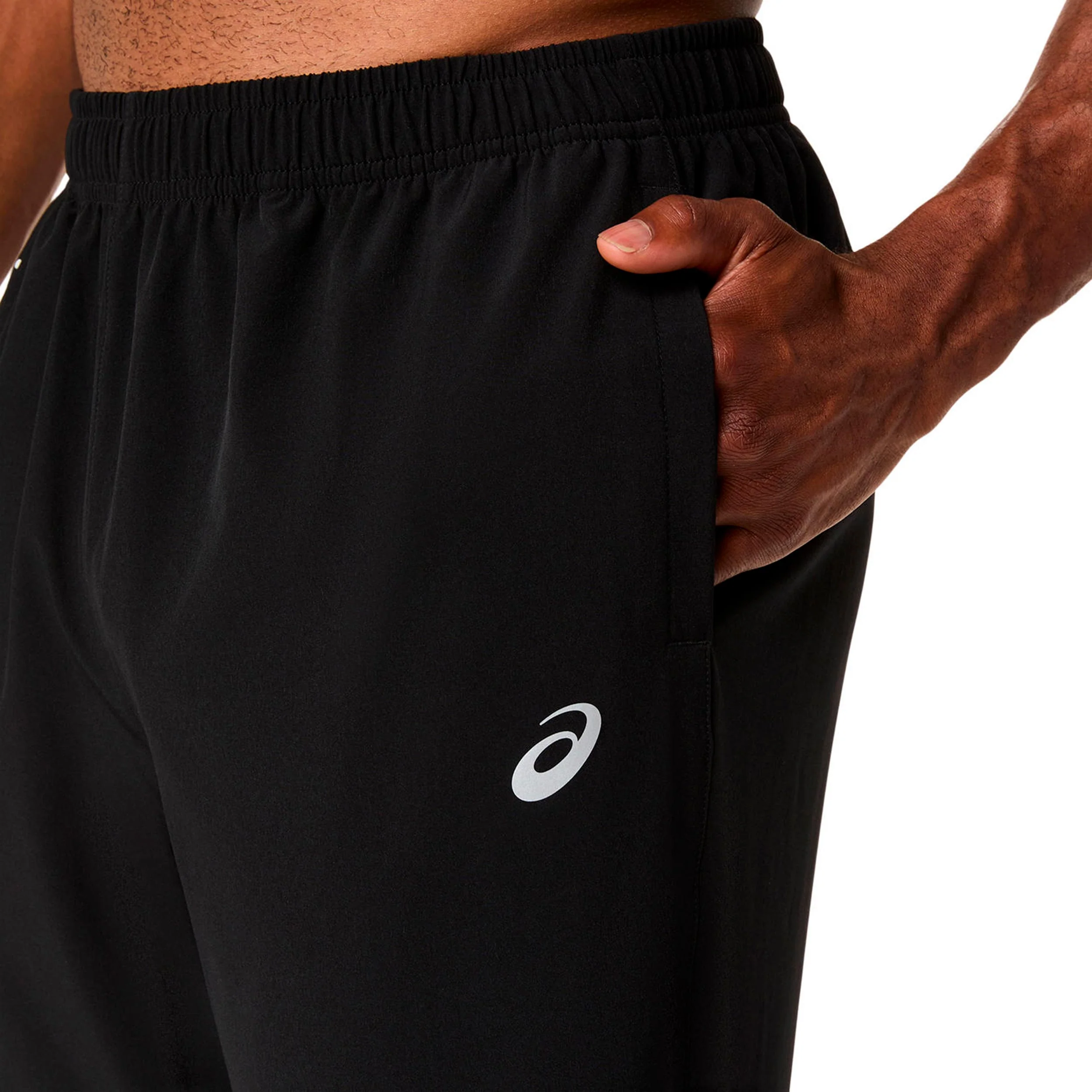 Icon Laufhose Herren-schwarz, beige - Image 4