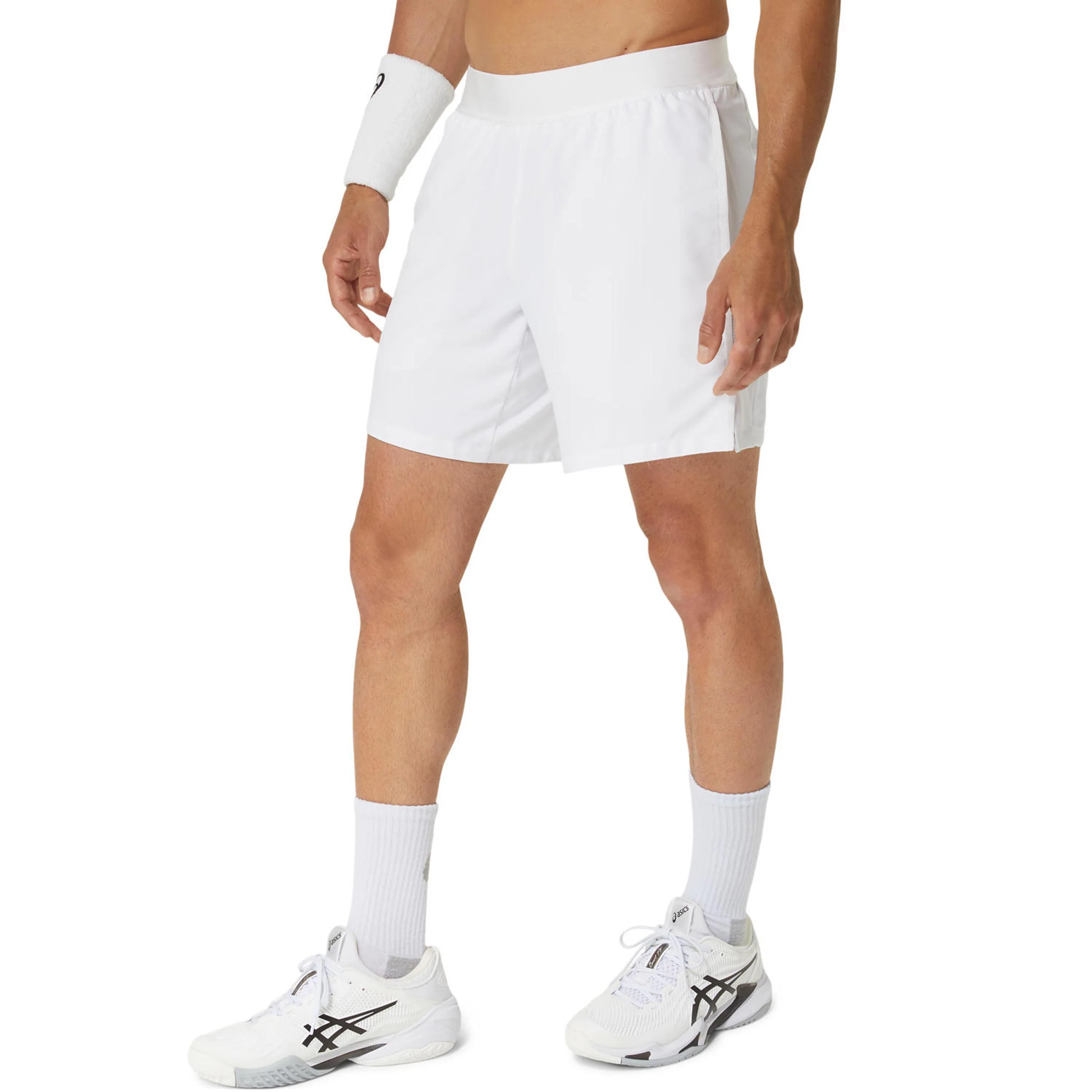 Match 7in Shorts Herren-Weiß - Image 3