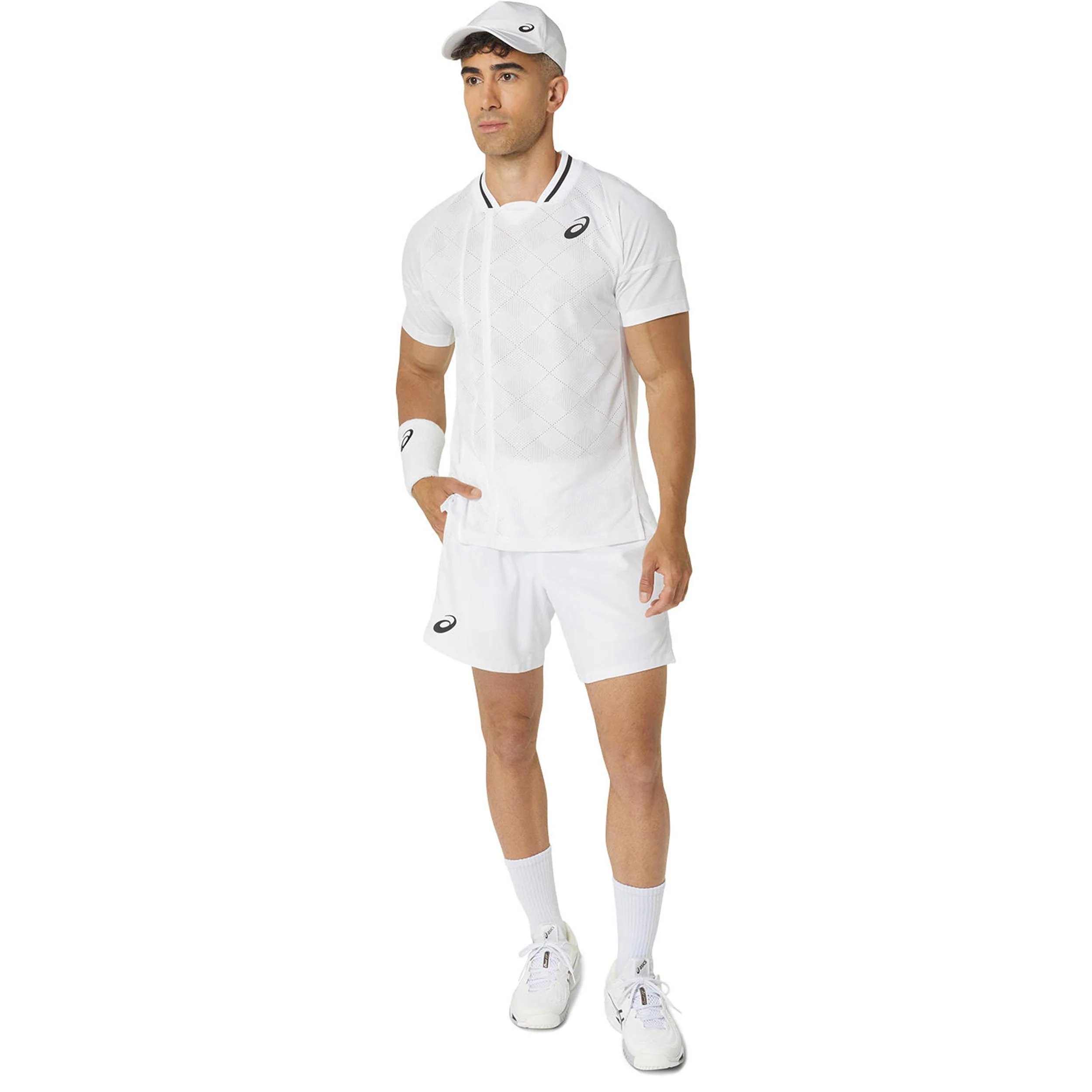 Match 7in Shorts Herren-Weiß - Image 7
