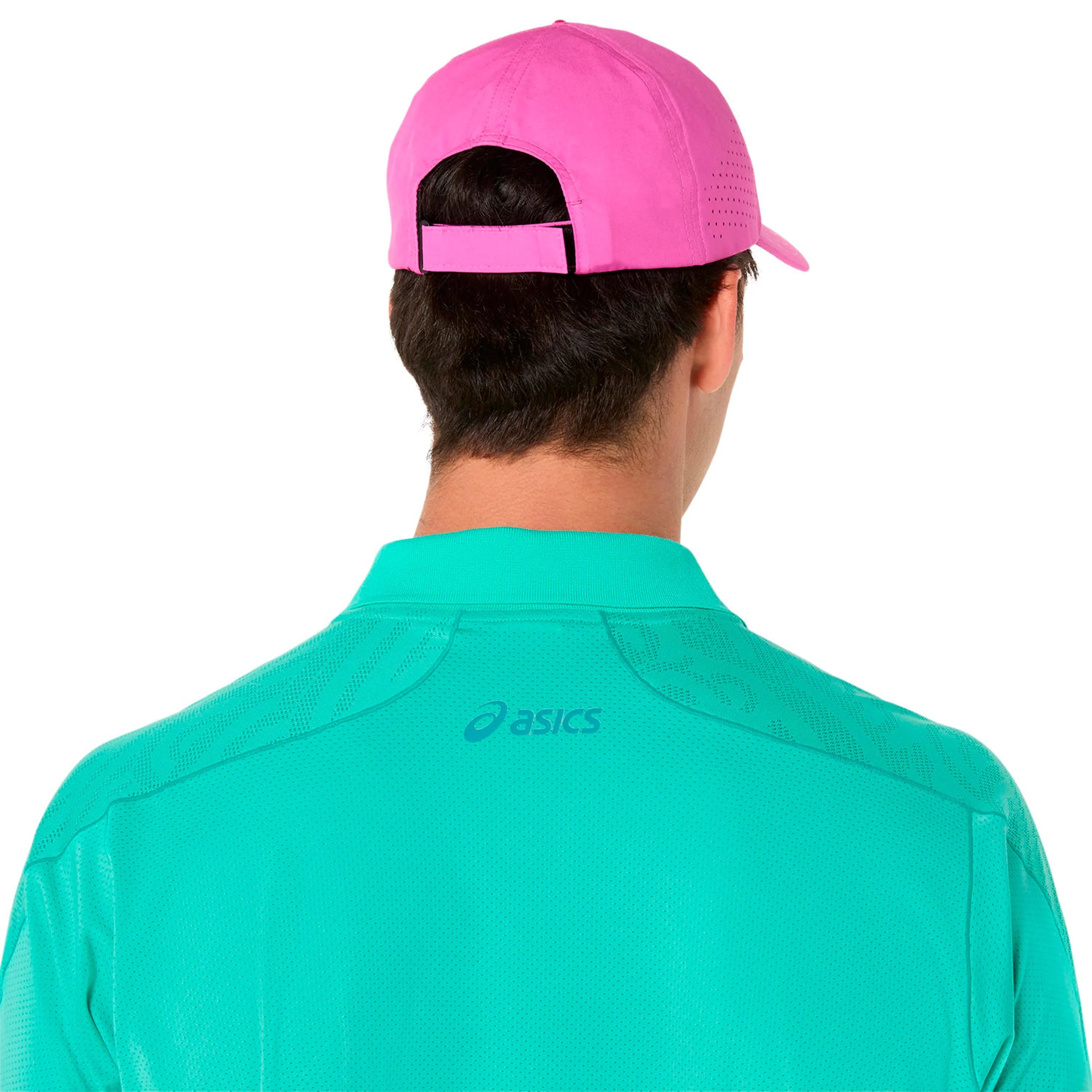 Match Jacquard Polo Herren - grün - Image 5