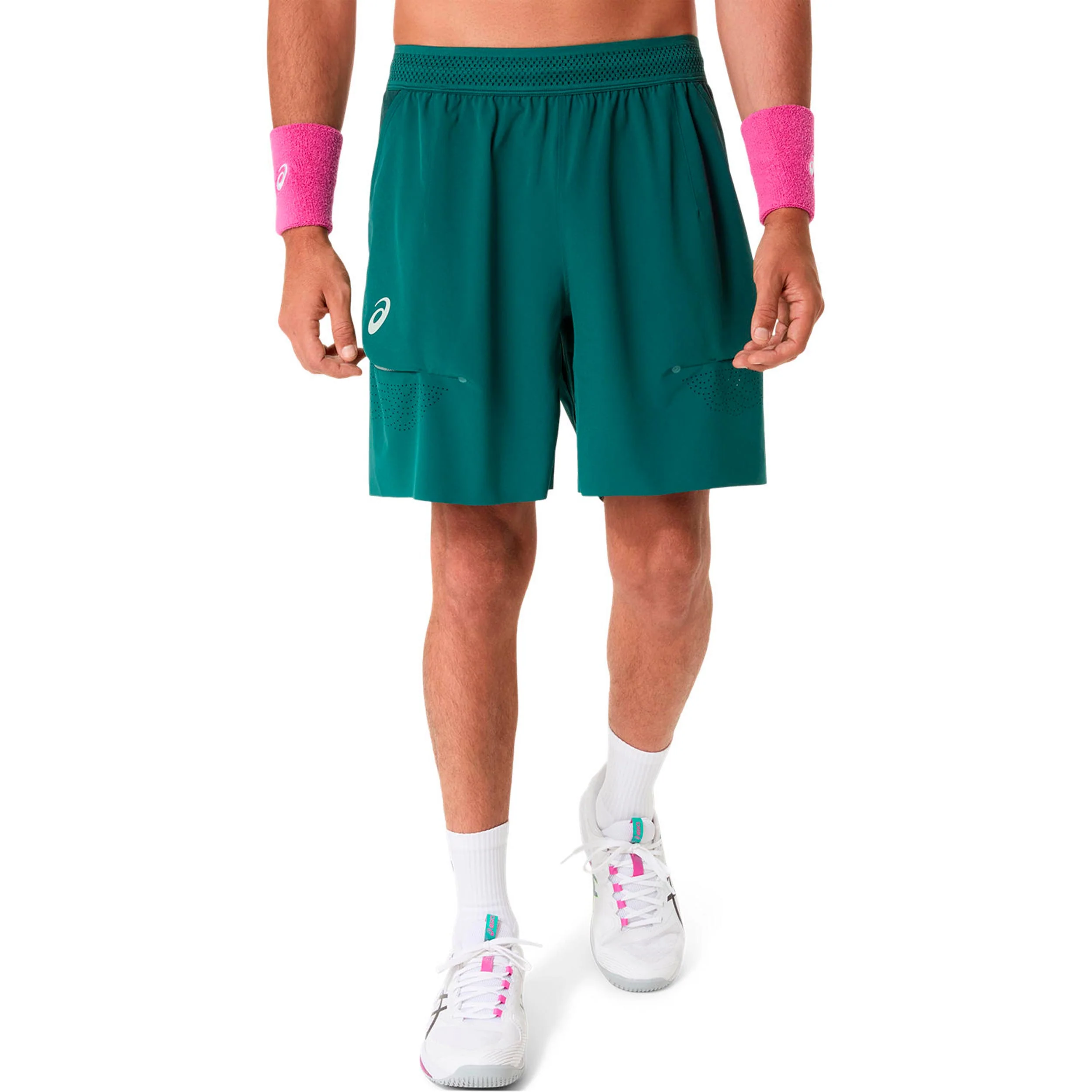Match Laser Cut 7In Shorts Herren-petrol