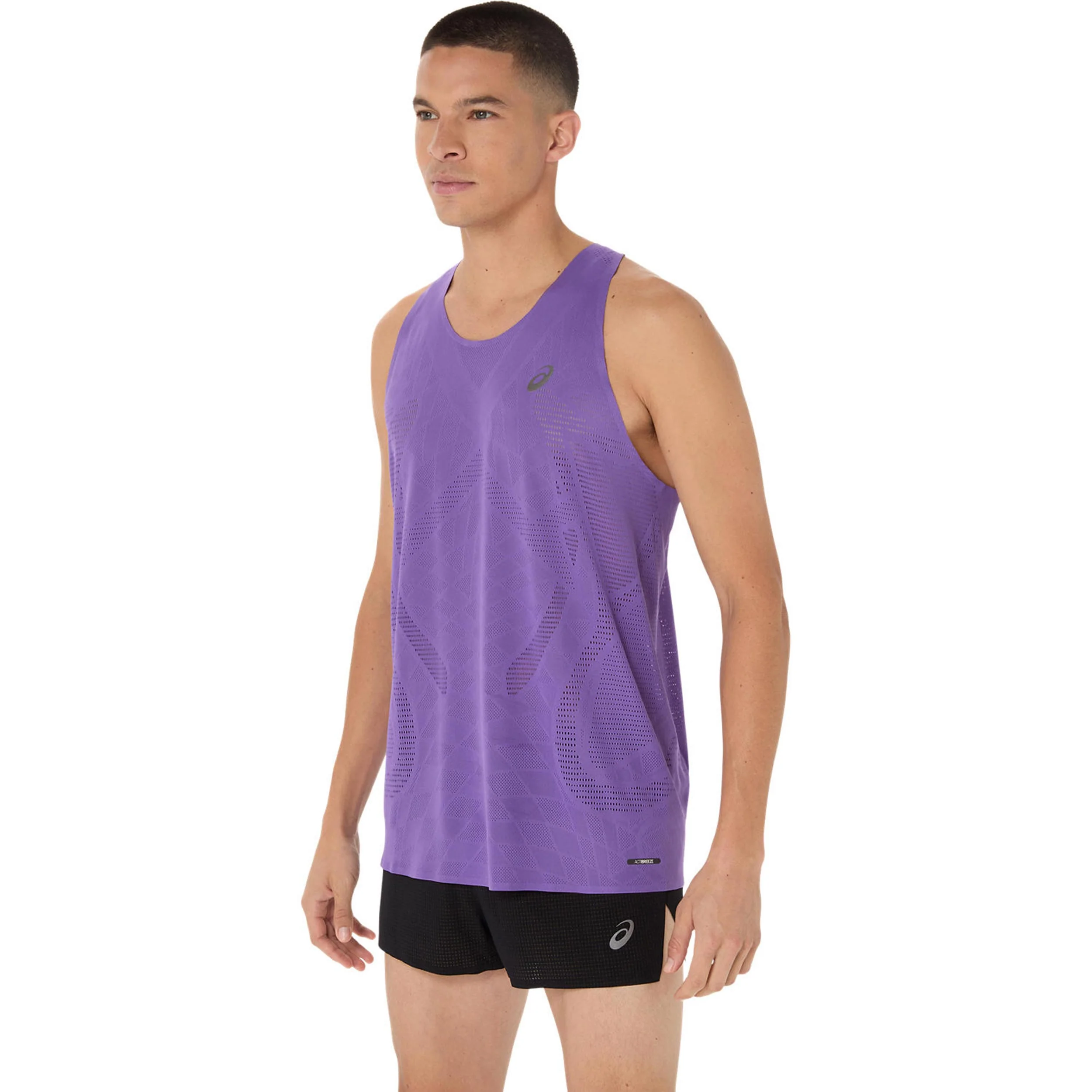 Meatrun Laufshirt Herren-Lila - Image 3