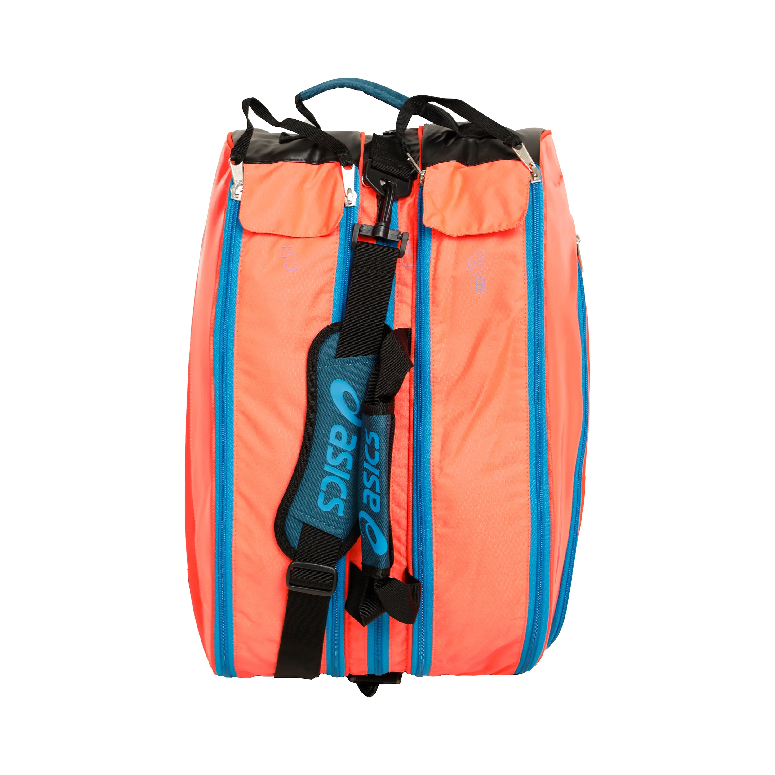 Medium Sports Performance Padelschlägertasche - orange - Image 6