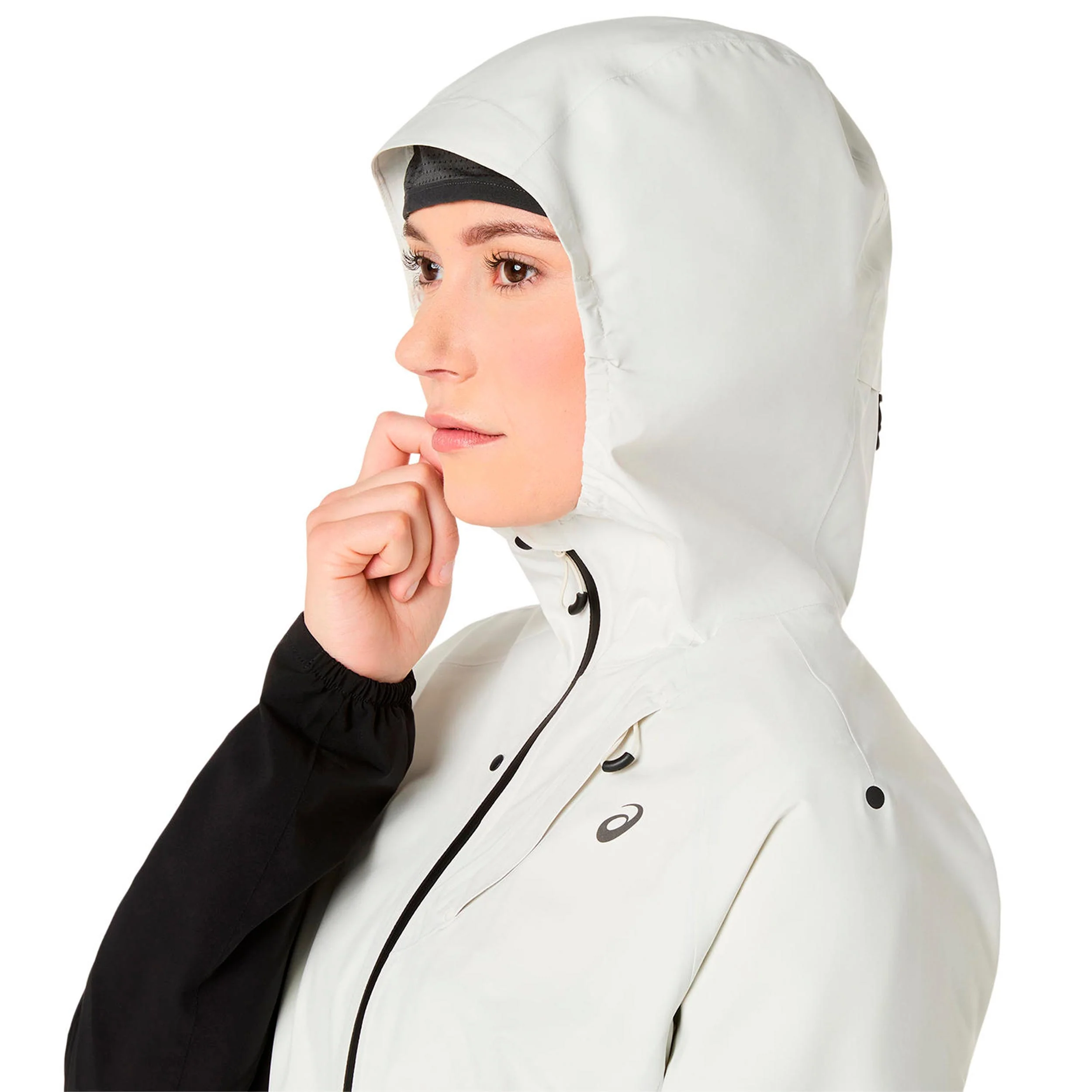Metarun Legend Laufjacke Damen-schwarz, beige - Image 9