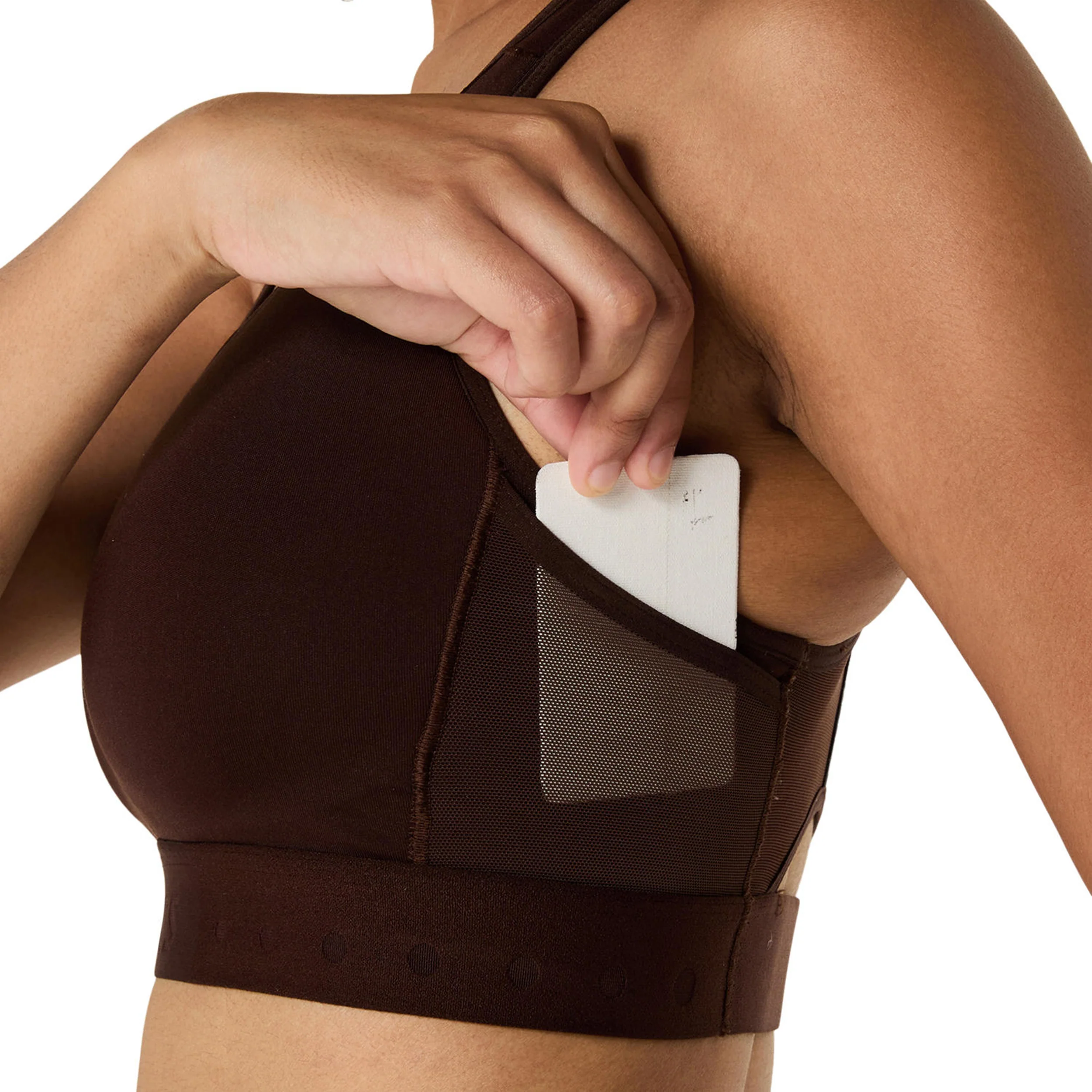 Road Compression Sport-BH Damen-braun - Image 10