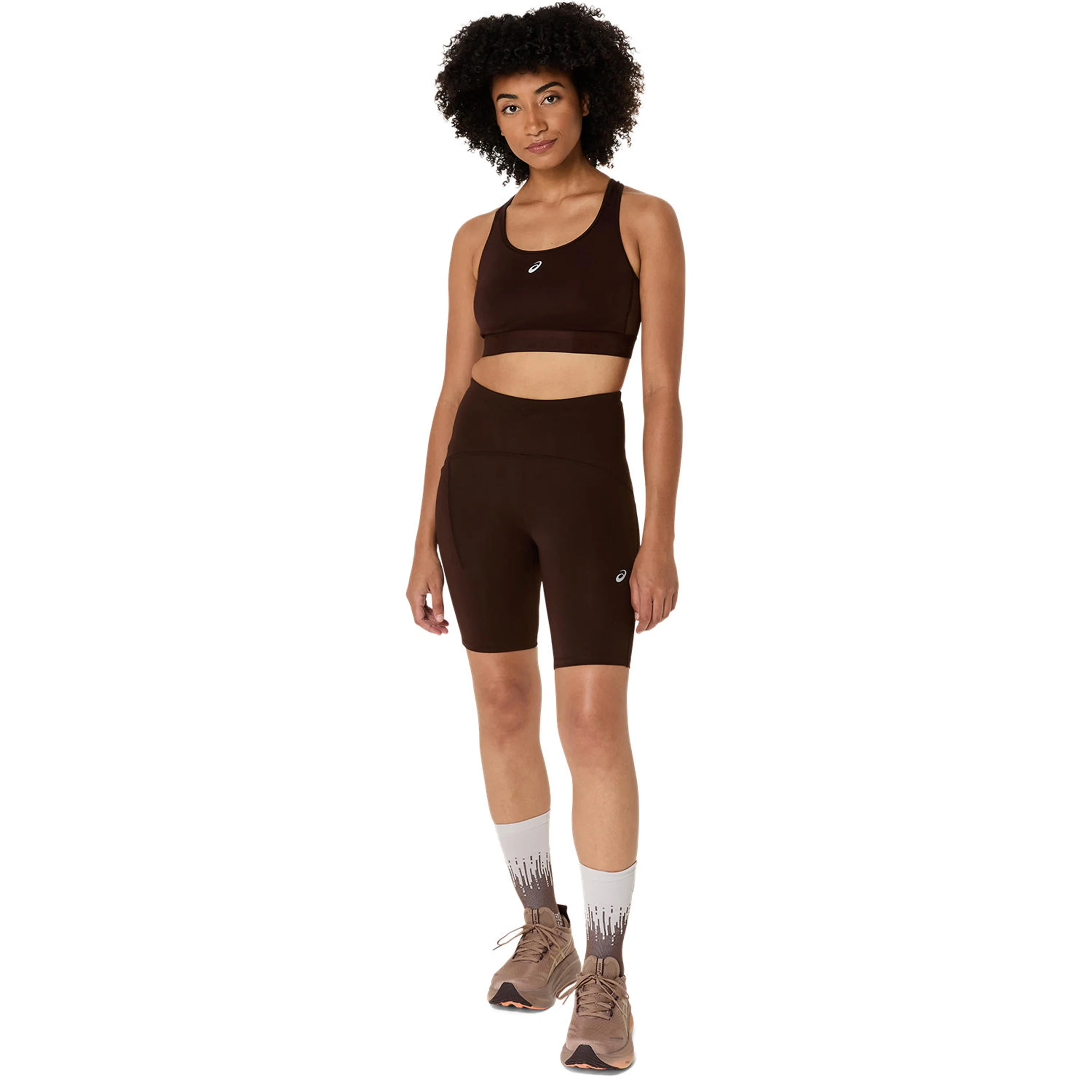 Road Compression Sport-BH Damen-braun - Image 12