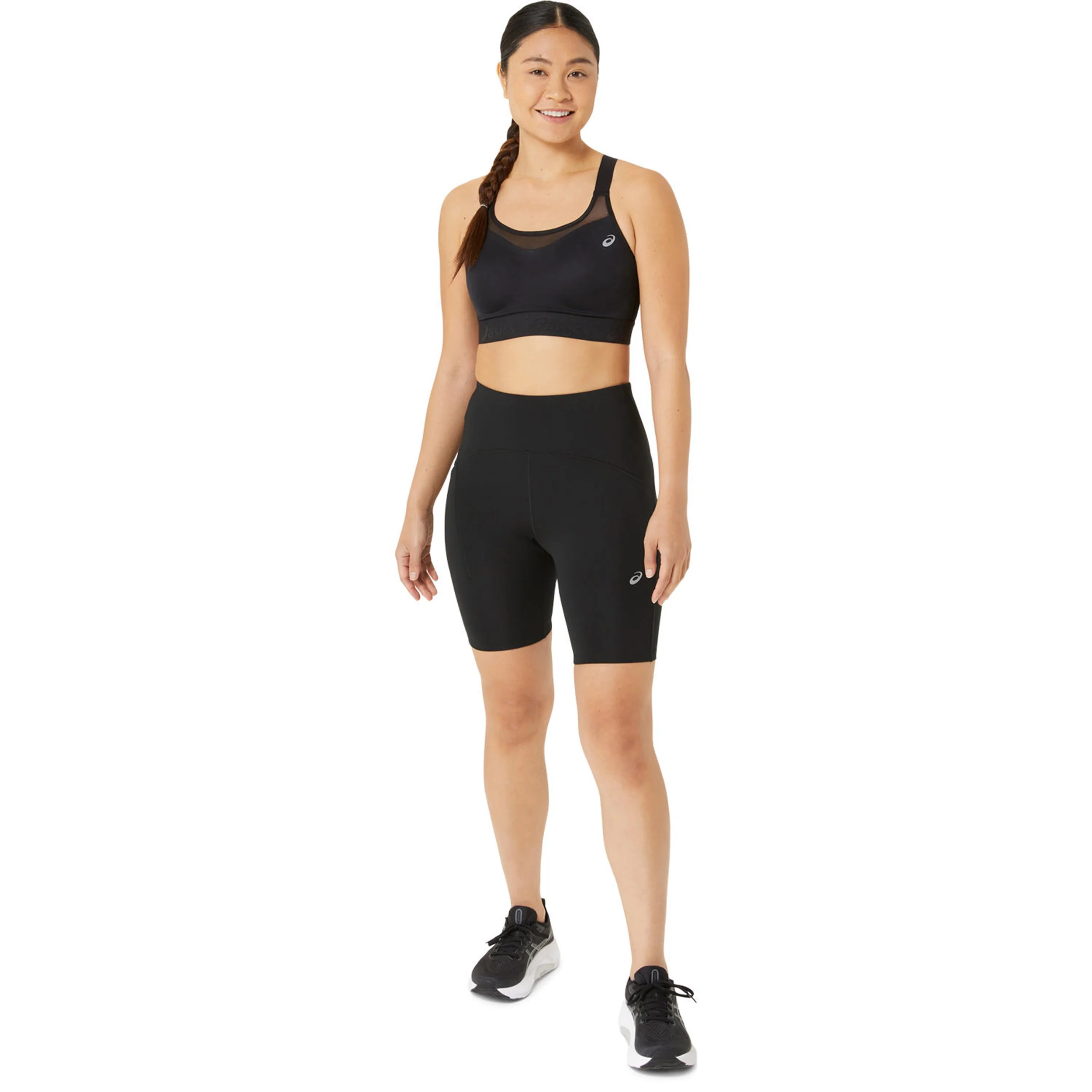 Road Compression Sport-BH Damen-schwarz - Image 11