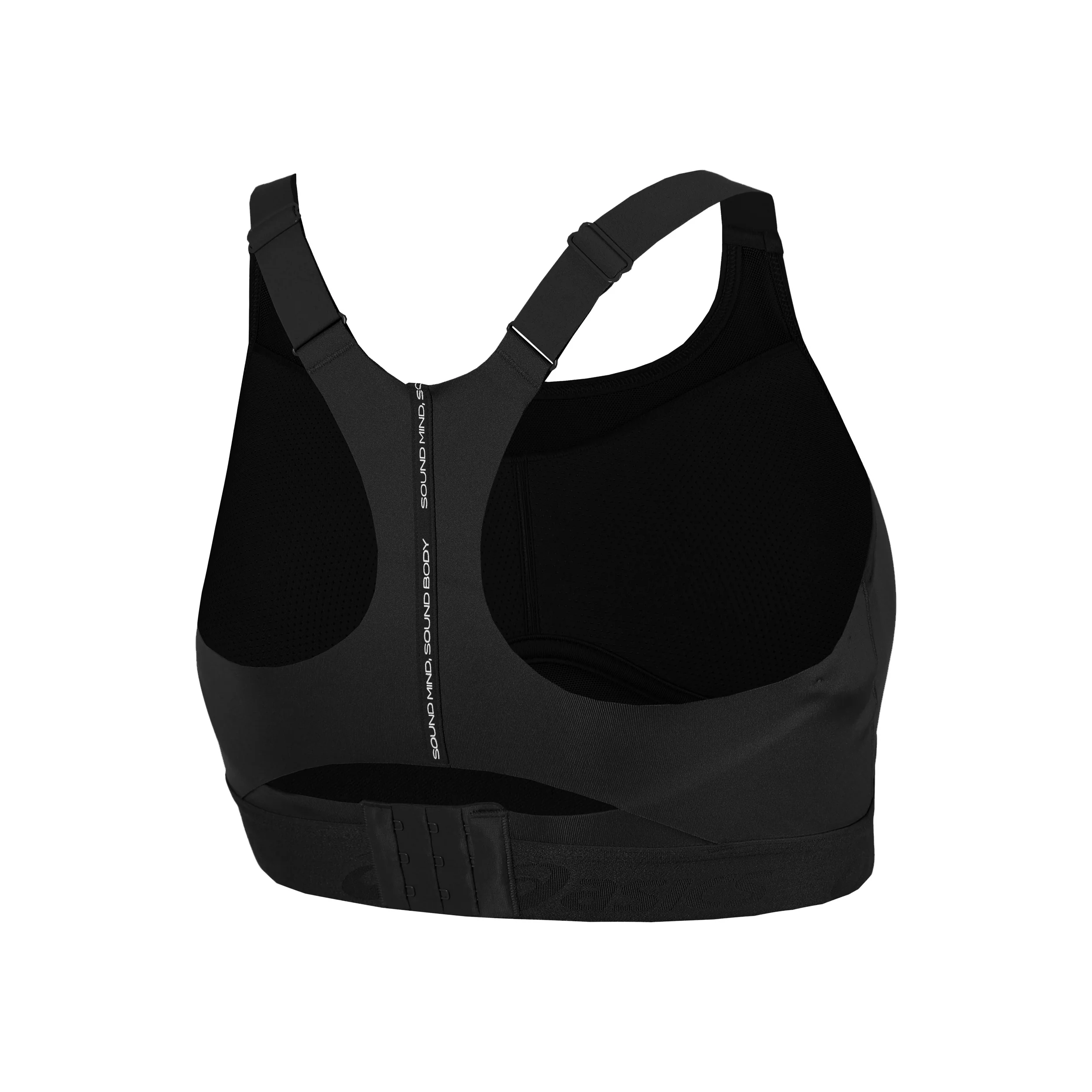 Road Compression Sport-BH Damen-schwarz - Image 2