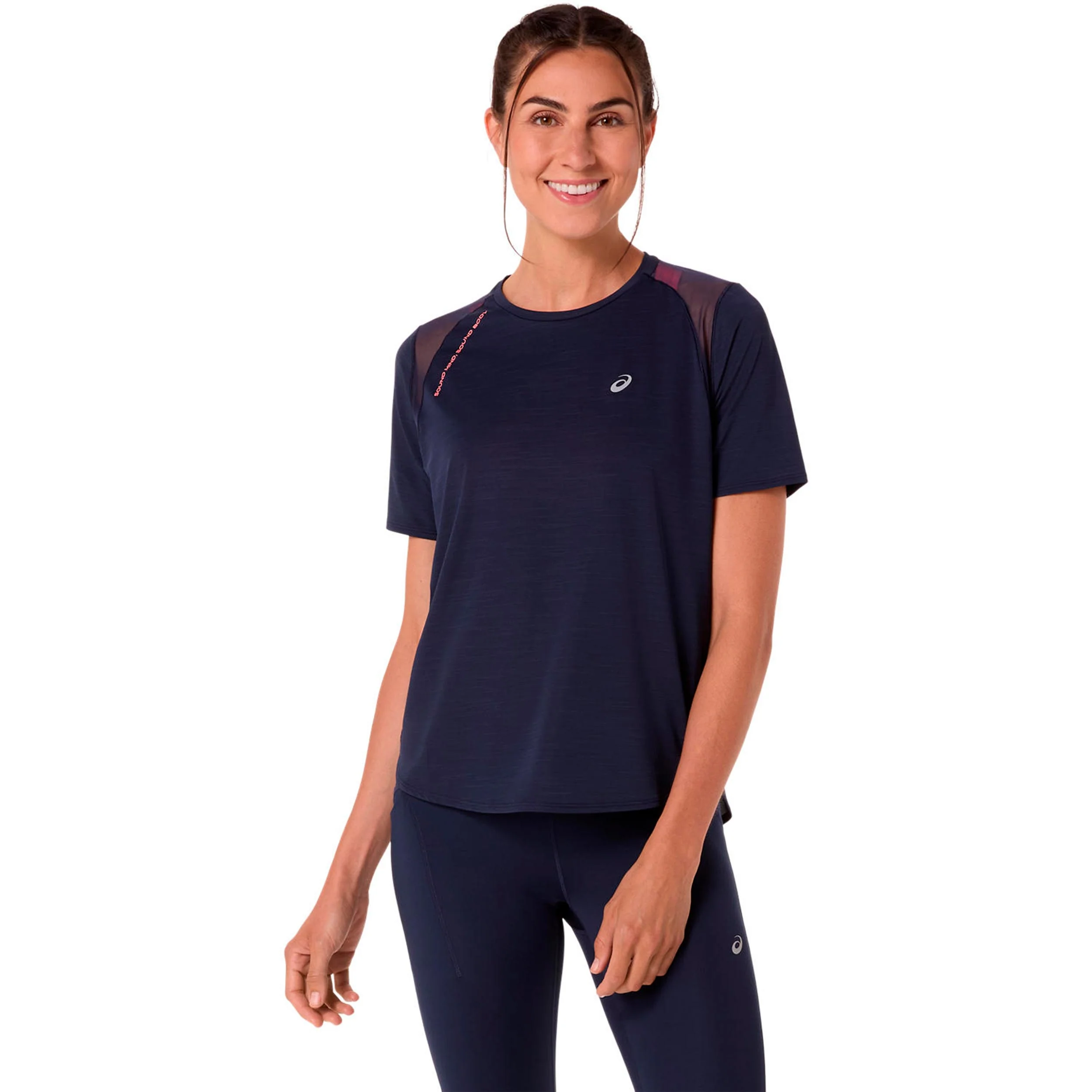 Road Laufshirt Damen-dunkelblau - Image 2