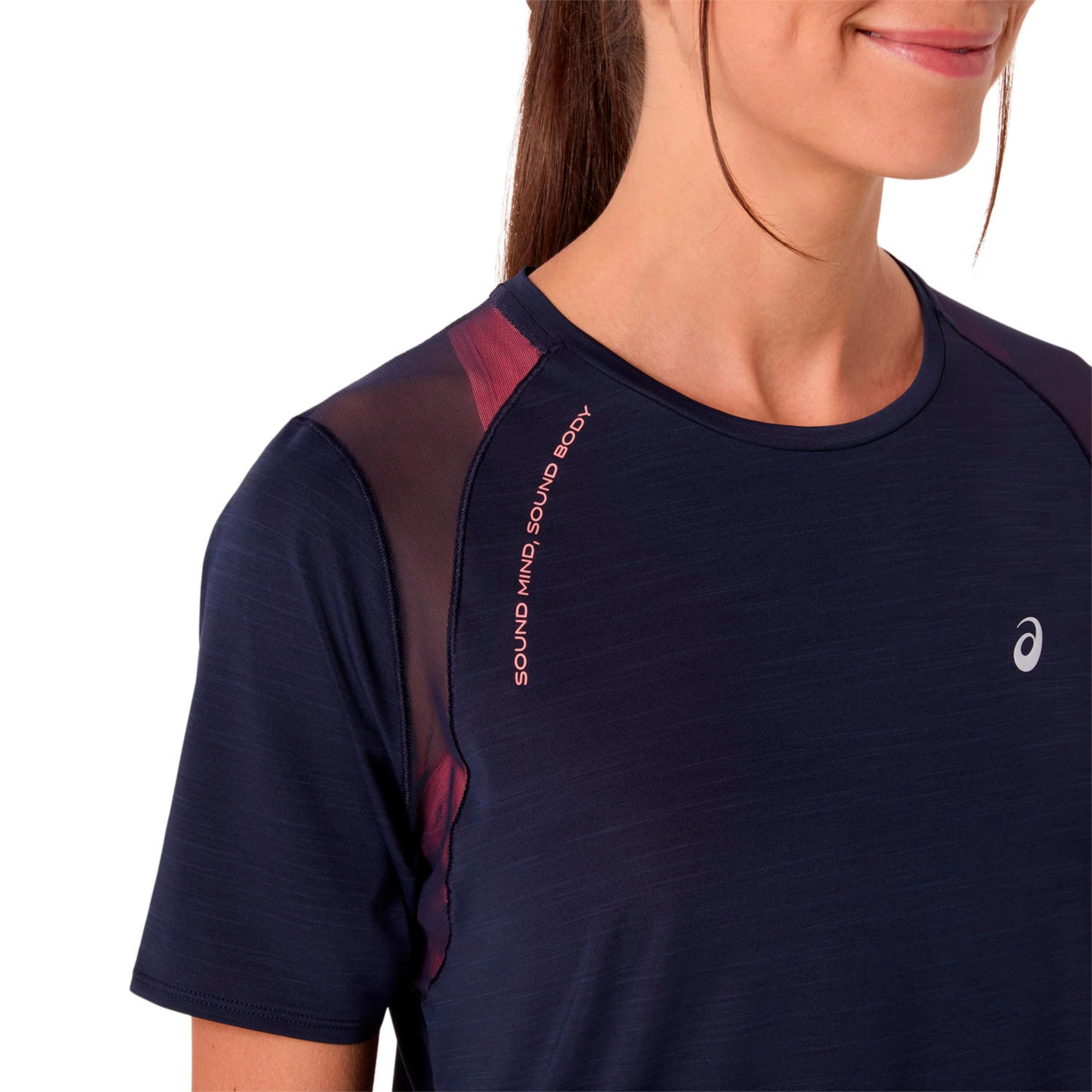 Road Laufshirt Damen-dunkelblau - Image 6