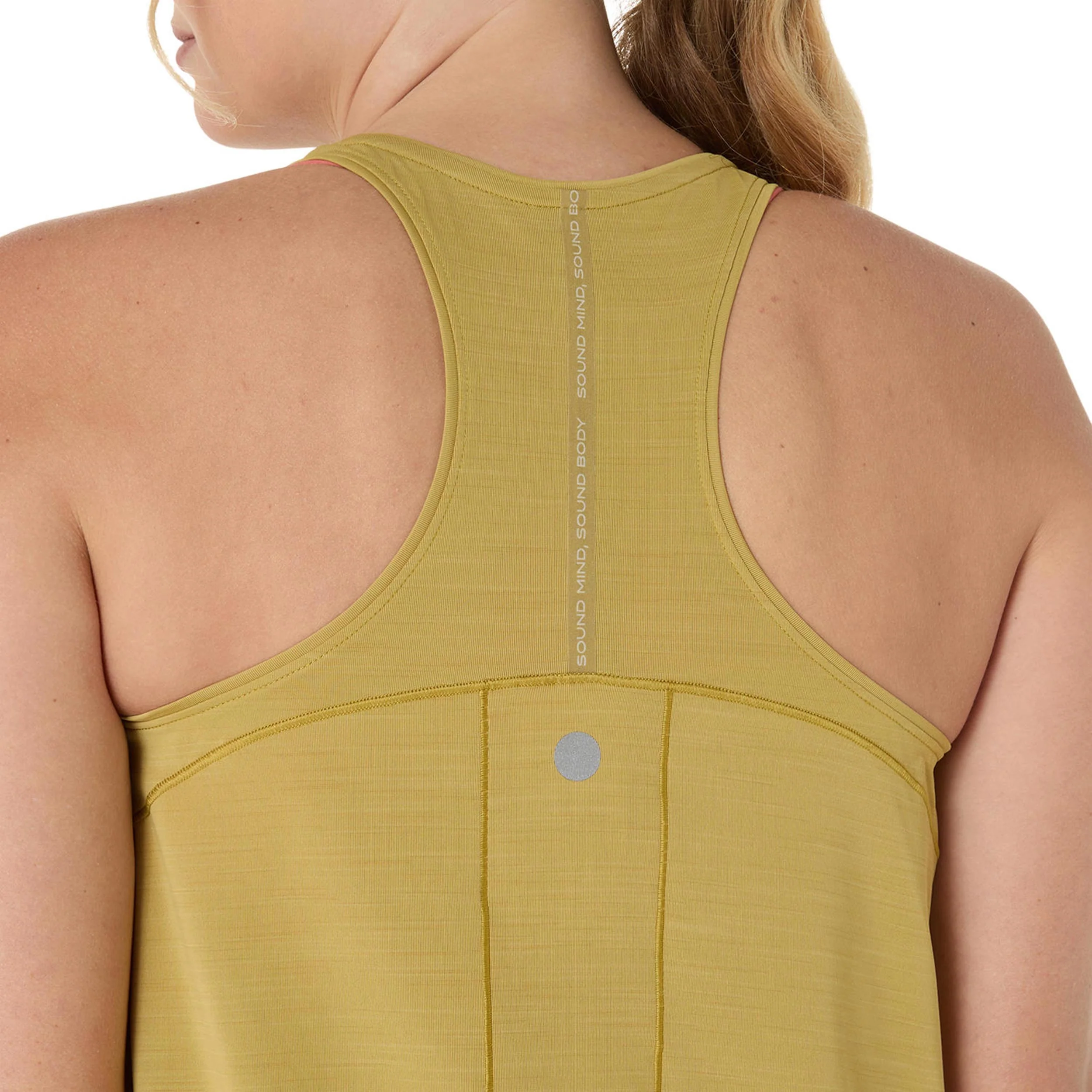 Road Laufshirt Damen-Limette - Image 4