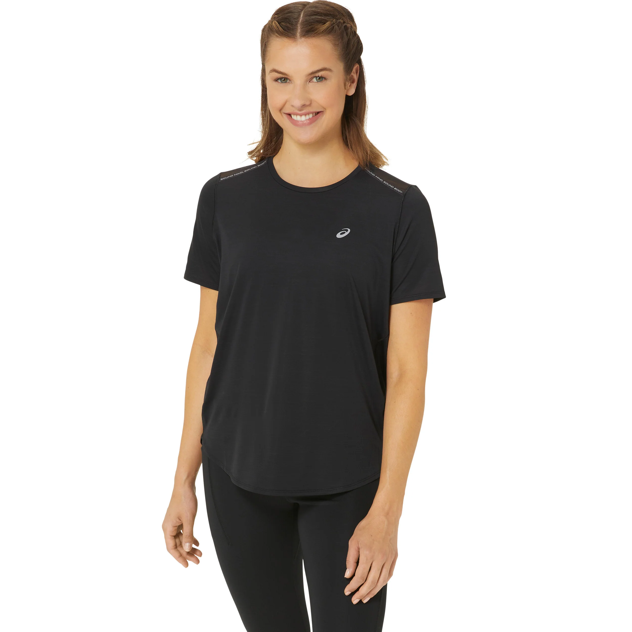 Road Laufshirt Damen-Schwarz - Image 6