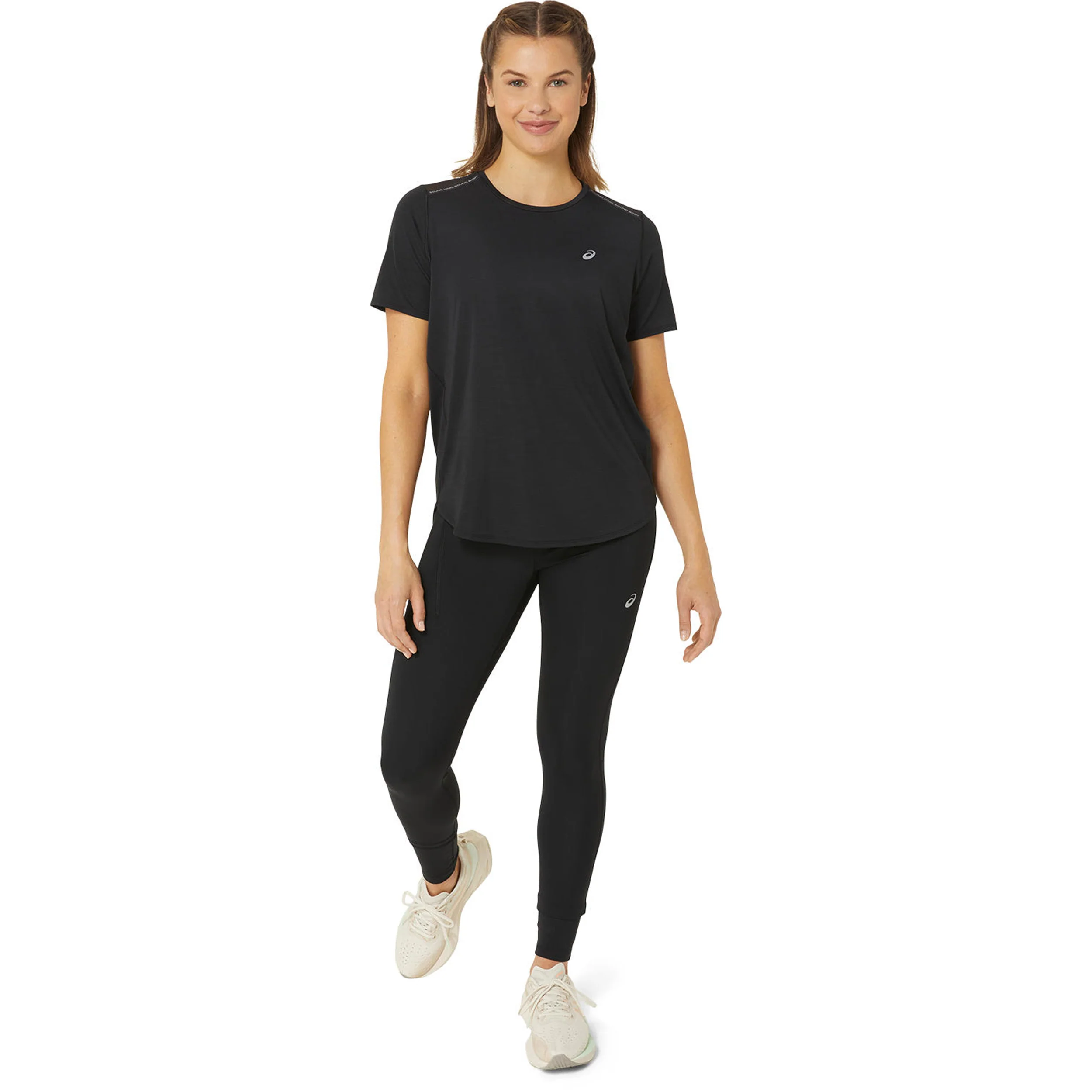 Road Laufshirt Damen-Schwarz - Image 8