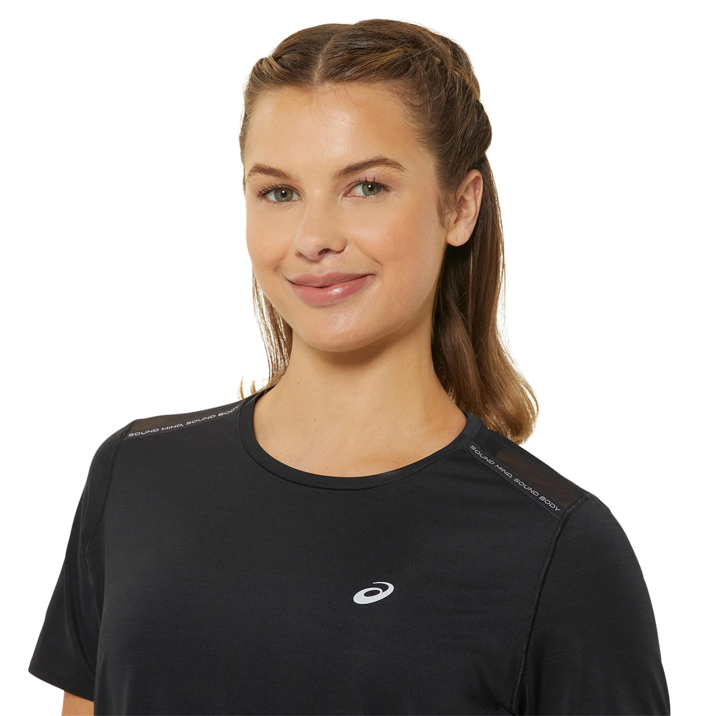 Road Laufshirt Damen-Schwarz - Image 9